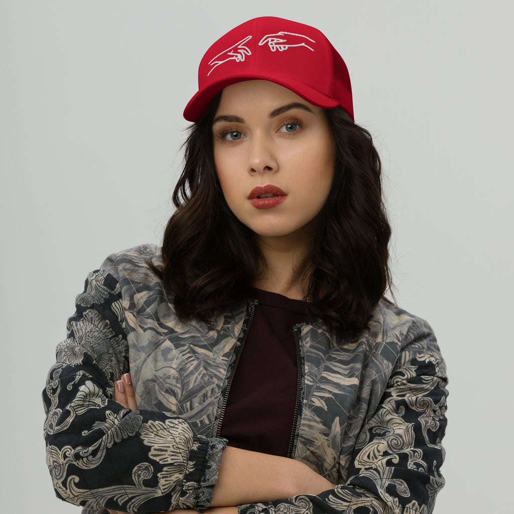 Retro Trucker Cap | Mesh-Rückseite Unisex in 14 Farben Melivero