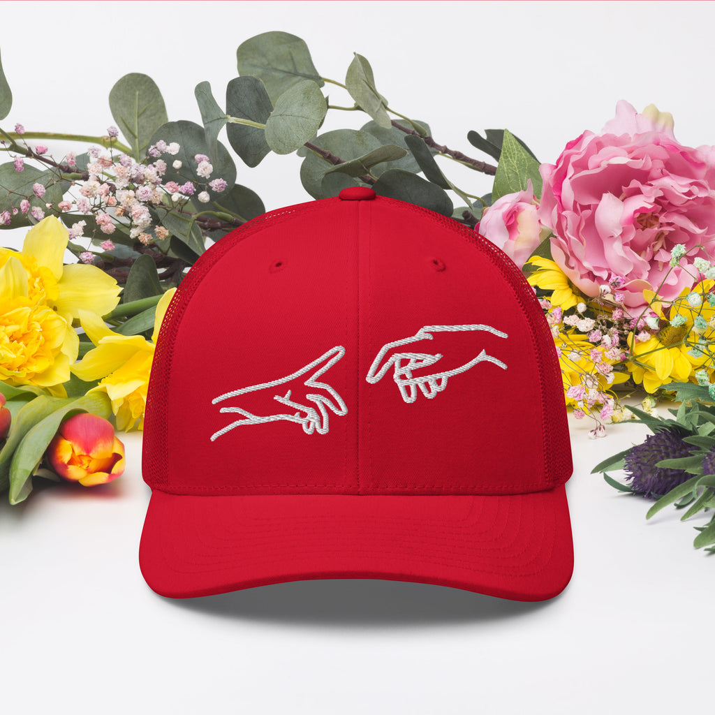 Retro Trucker Cap | Mesh-Rückseite Unisex in 14 Farben Melivero