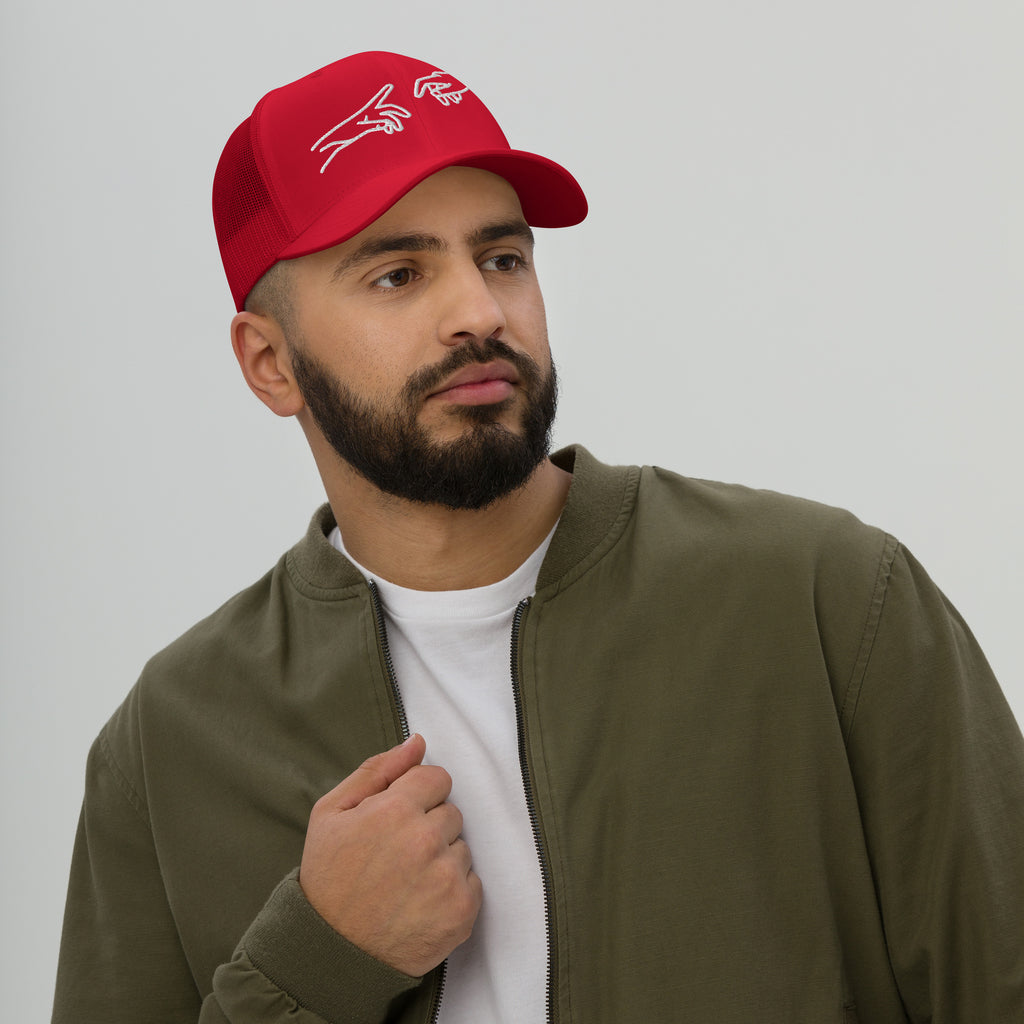 Retro Trucker Cap | Mesh-Rückseite Unisex in 14 Farben Melivero