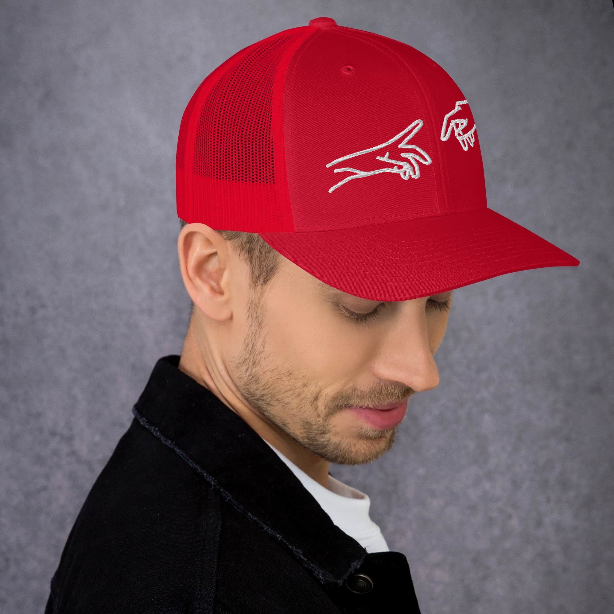 Retro Trucker Cap | Mesh-Rückseite Unisex in 14 Farben Melivero