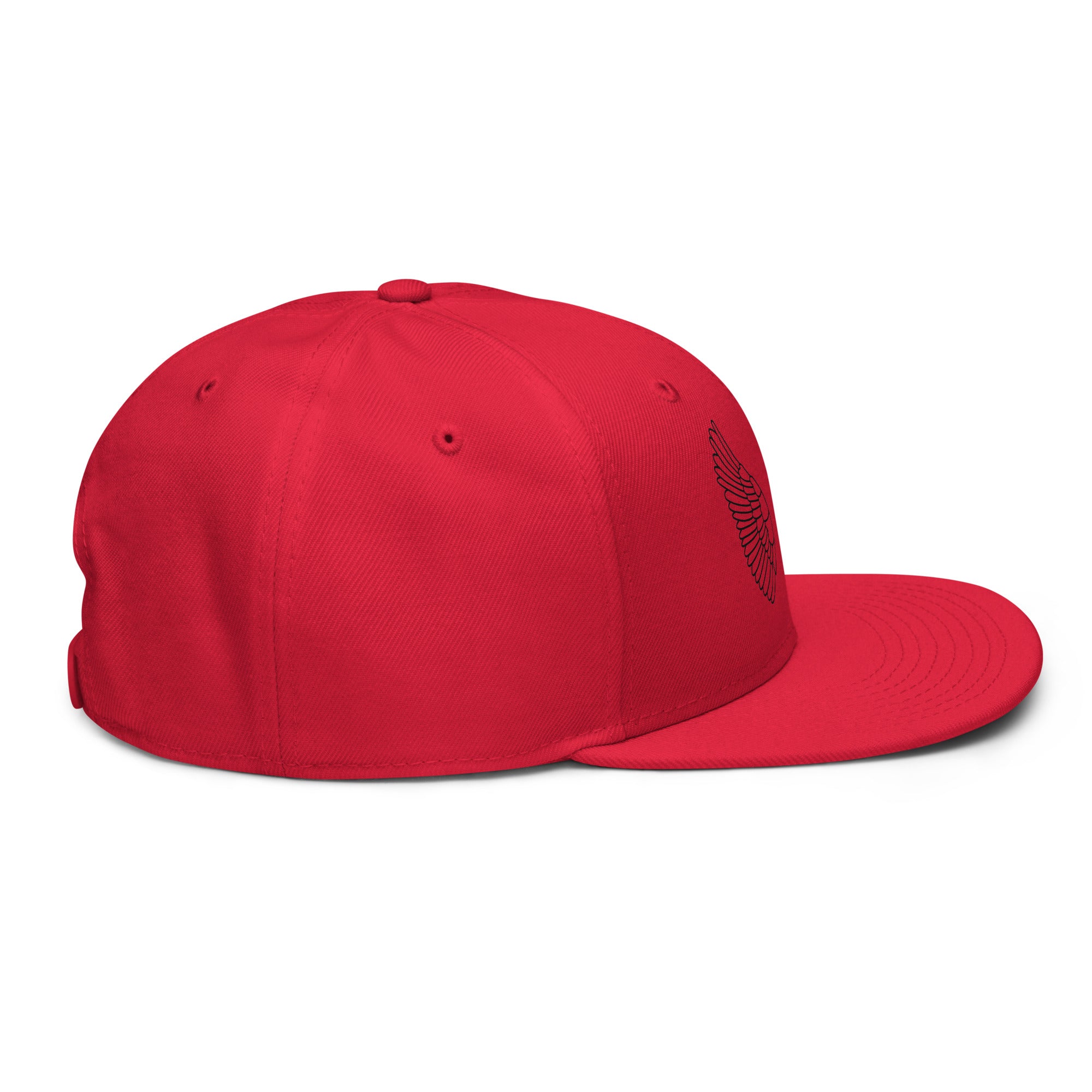 Snapback Cap | Strukturierte 6-Panel Cap Unisex mit flachem Schirm Melivero