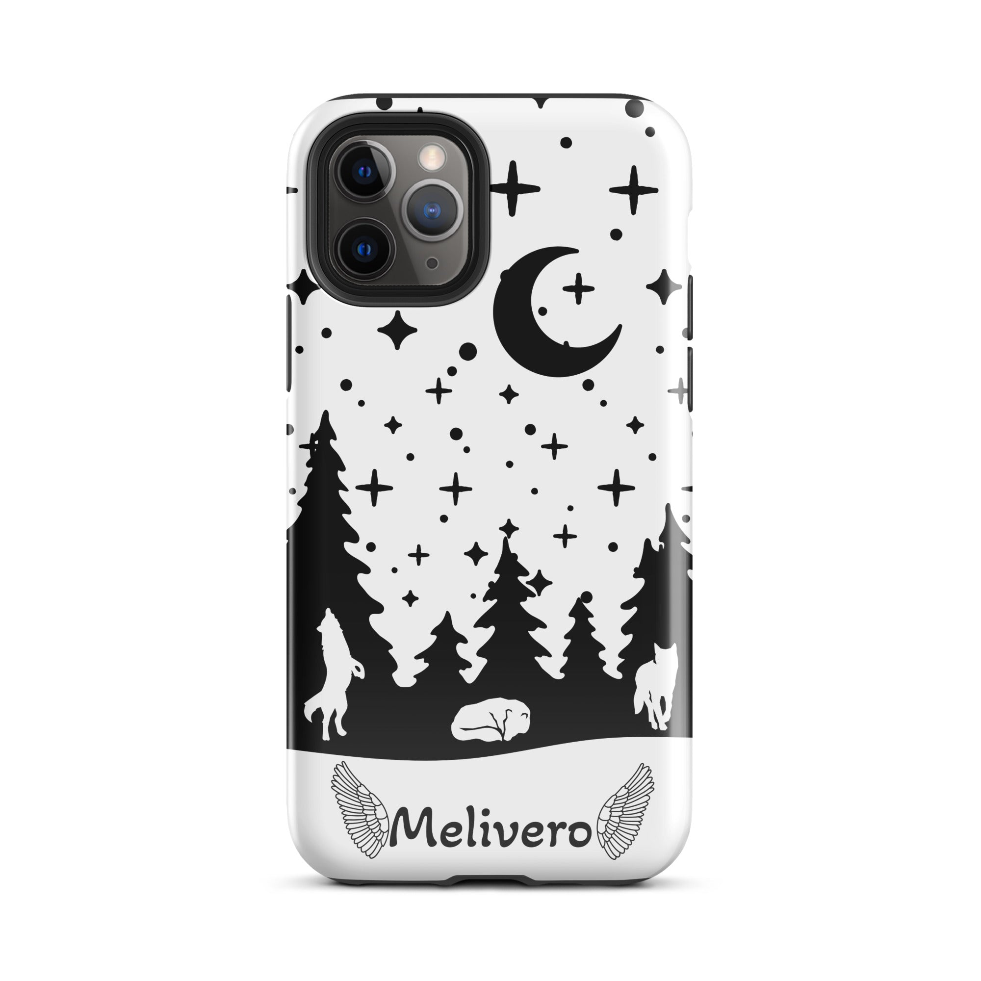 iPhone Hardcase Hülle – 2-lagig PC+TPU, iPhone 11–17 Pro Max | Melivero iPhone 11 Pro Melivero