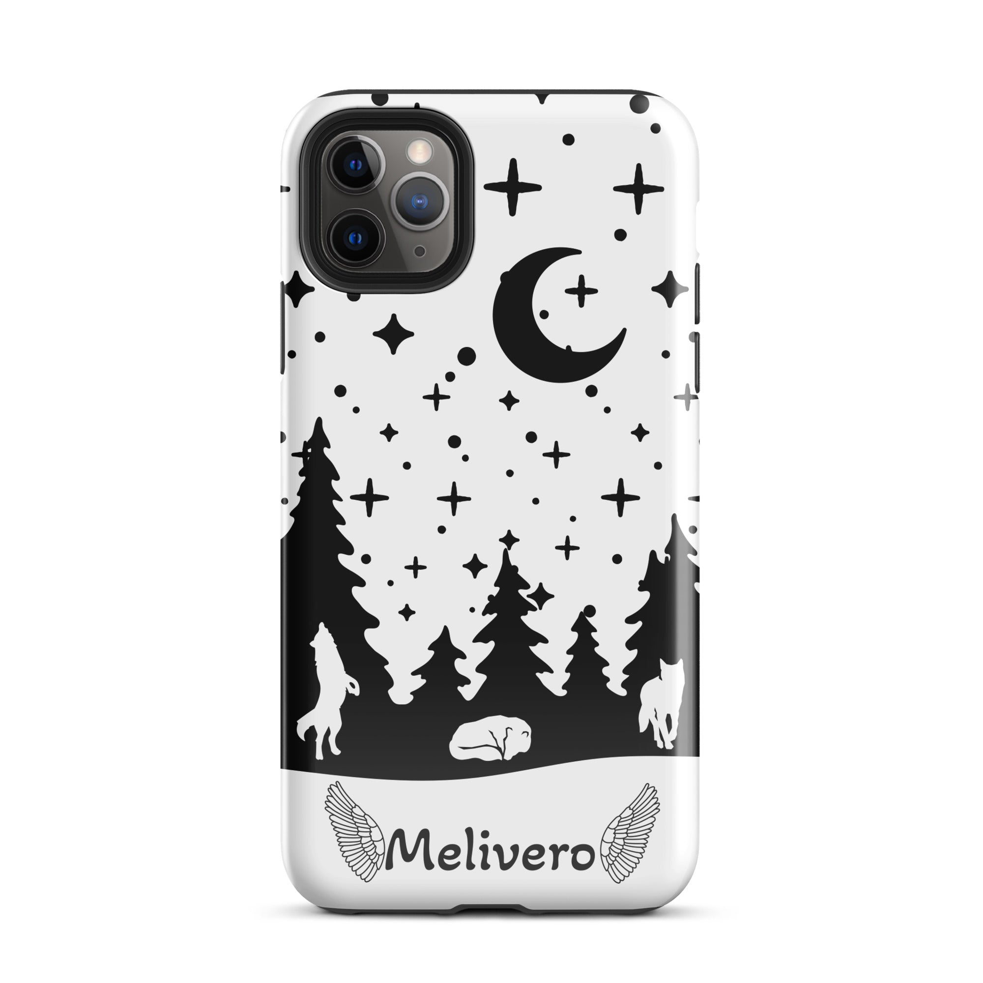 iPhone Hardcase Hülle – 2-lagig PC+TPU, iPhone 11–17 Pro Max | Melivero iPhone 11 Pro Max Melivero