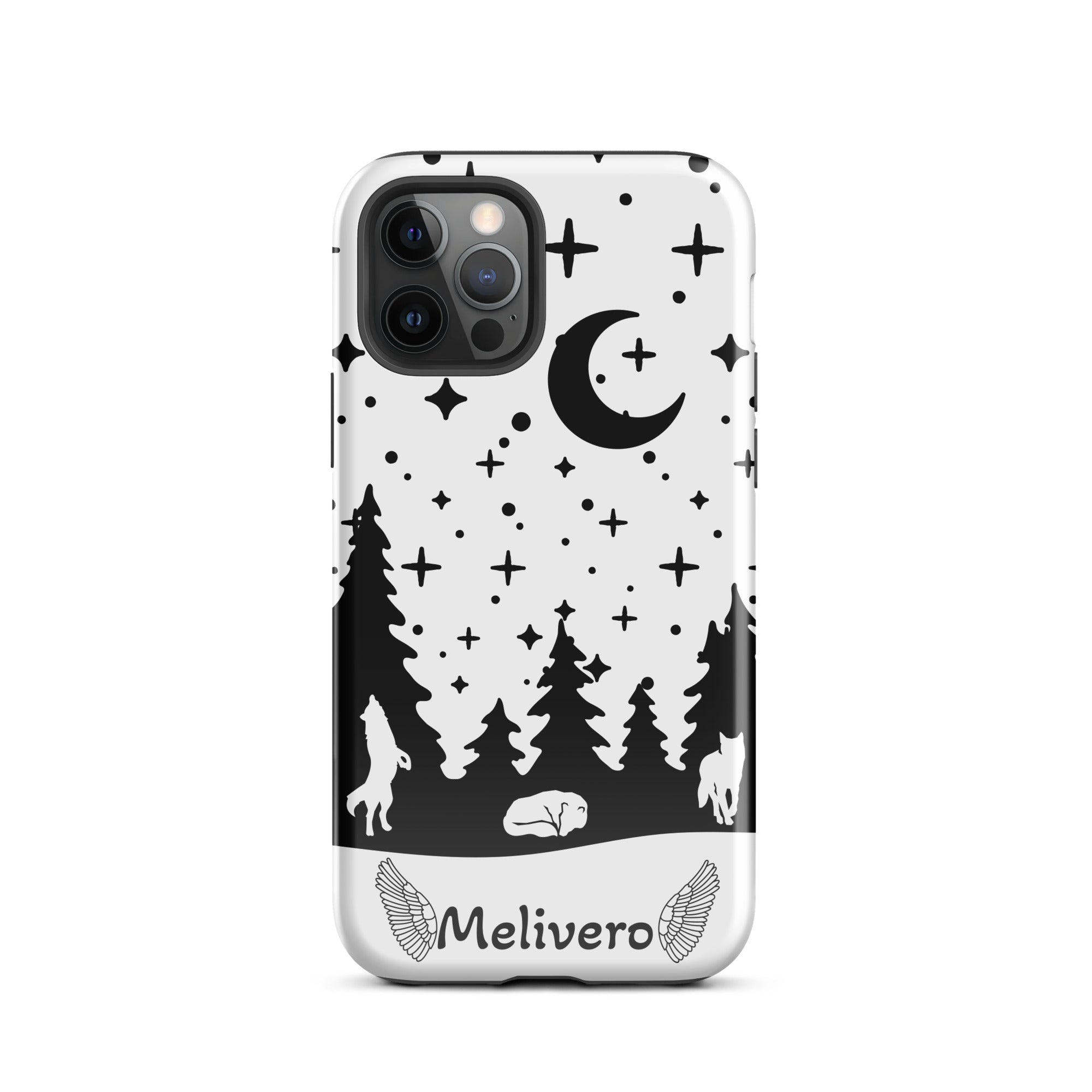 iPhone Hardcase Hülle – 2-lagig PC+TPU, iPhone 11–17 Pro Max | Melivero iPhone 12 Pro Melivero