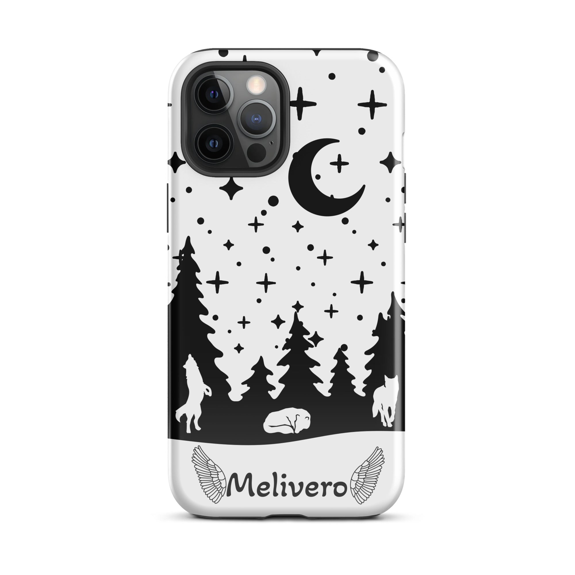 iPhone Hardcase Hülle – 2-lagig PC+TPU, iPhone 11–17 Pro Max | Melivero iPhone 12 Pro Max Melivero