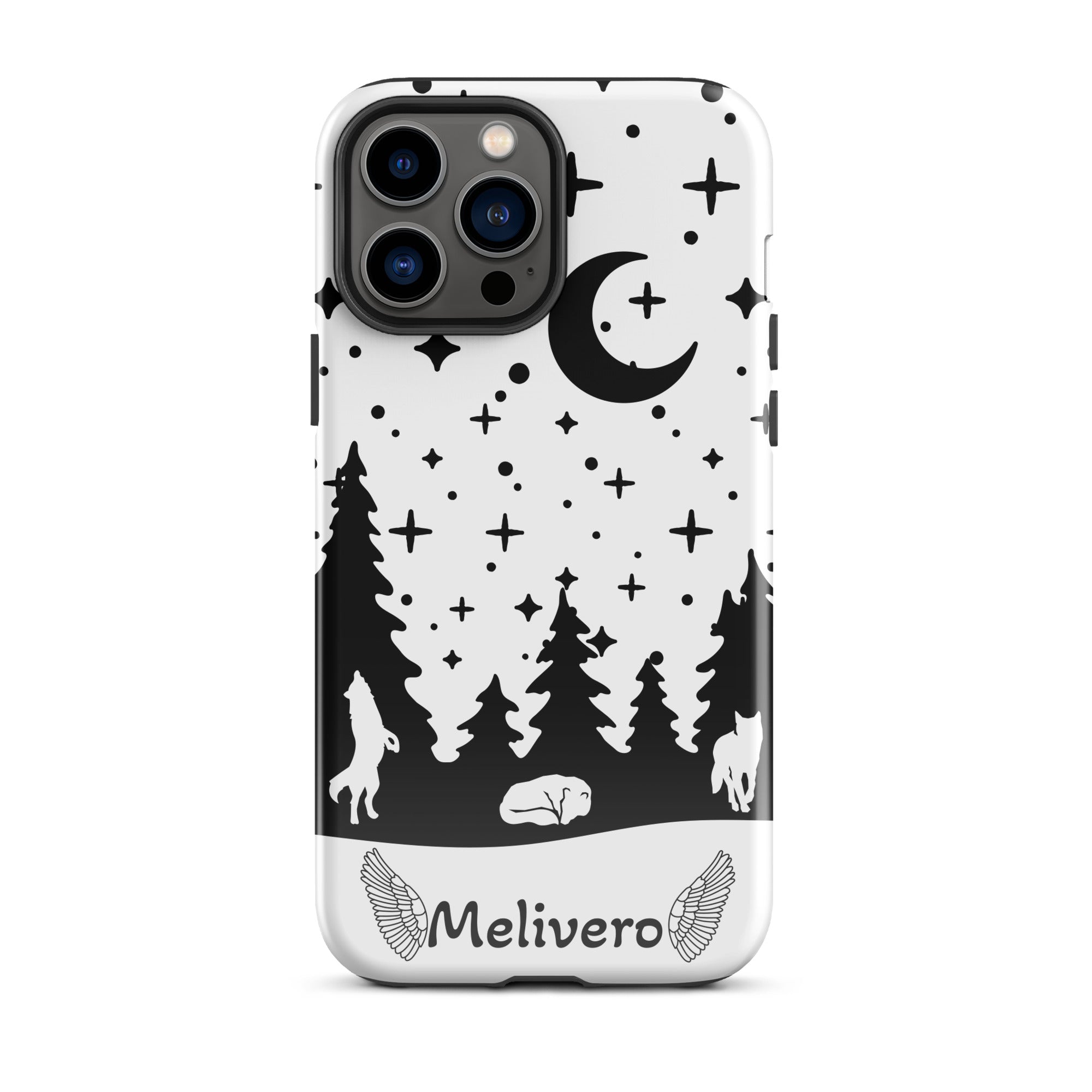 iPhone Hardcase Hülle – 2-lagig PC+TPU, iPhone 11–17 Pro Max | Melivero iPhone 13 Pro Max Melivero