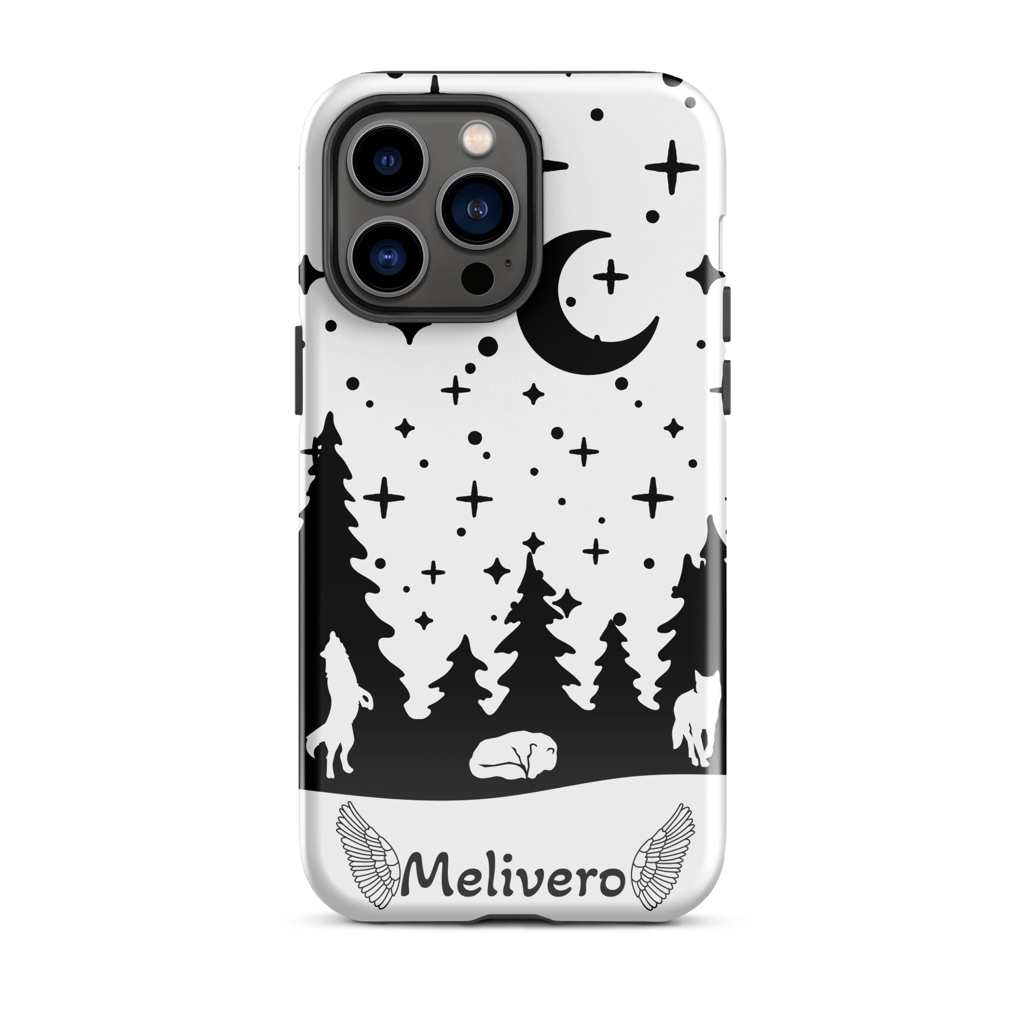 iPhone Hardcase Hülle – 2-lagig PC+TPU, iPhone 11–17 Pro Max | Melivero iPhone 14 Pro Max Melivero