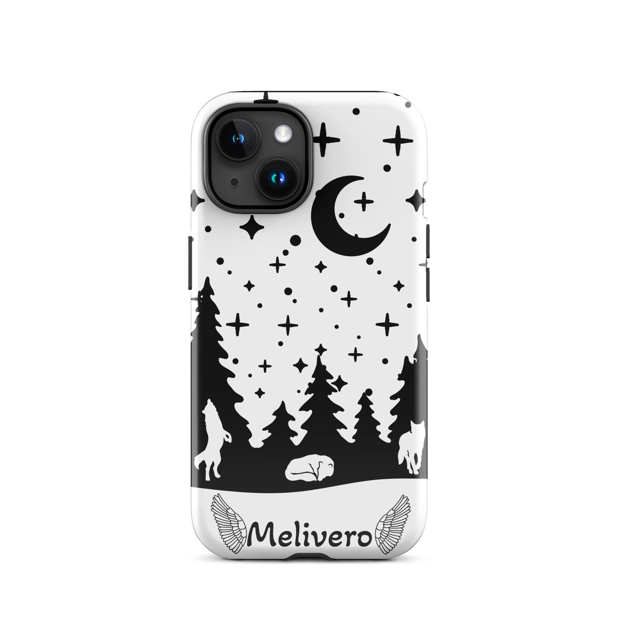 iPhone Hardcase Hülle – 2-lagig PC+TPU, iPhone 11–17 Pro Max | Melivero iPhone 15 Melivero