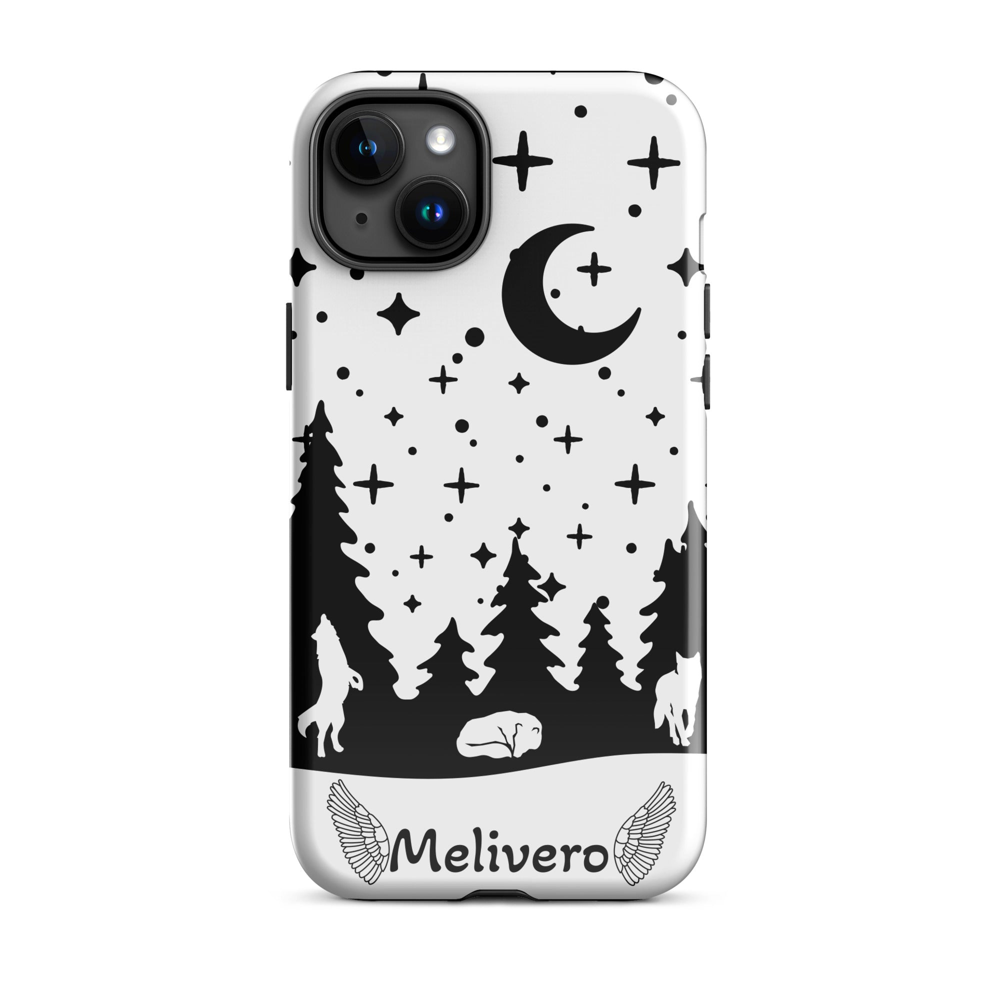 iPhone Hardcase Hülle – 2-lagig PC+TPU, iPhone 11–17 Pro Max | Melivero iPhone 15 Plus Melivero