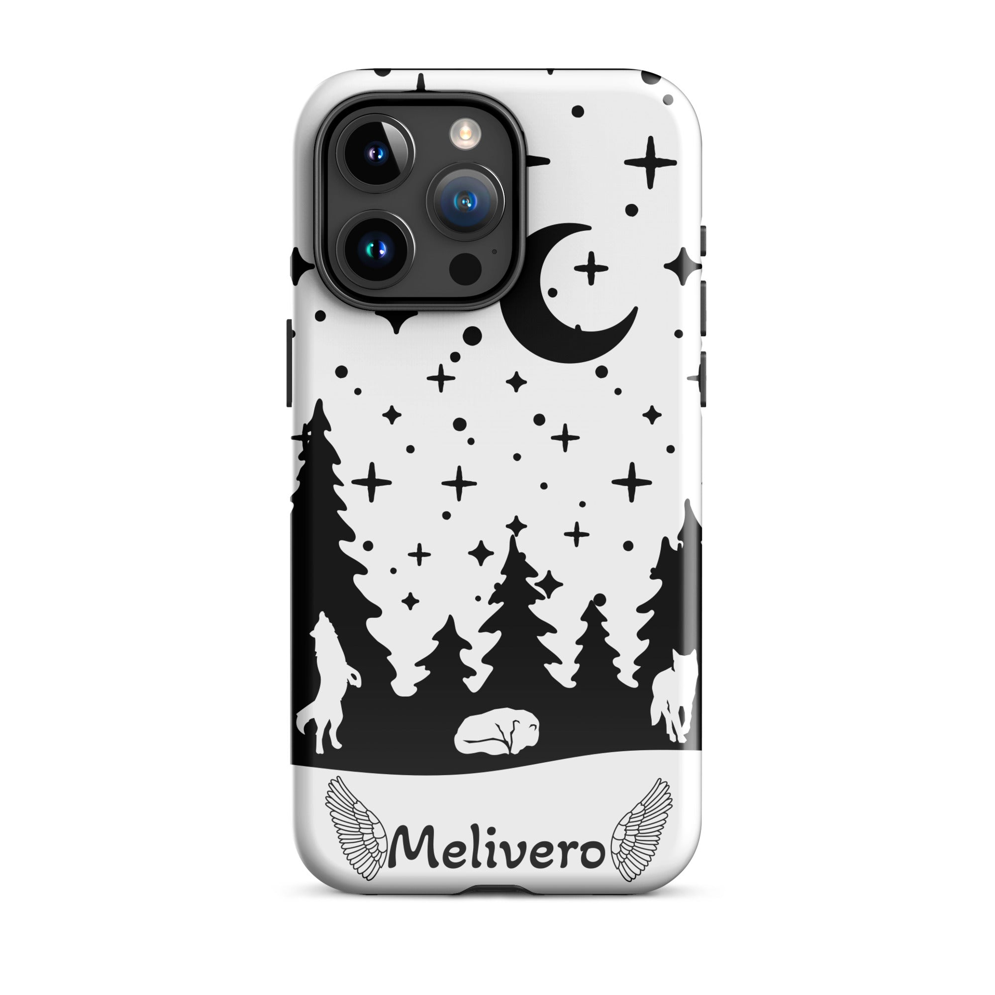 iPhone Hardcase Hülle – 2-lagig PC+TPU, iPhone 11–17 Pro Max | Melivero iPhone 15 Pro Max Melivero