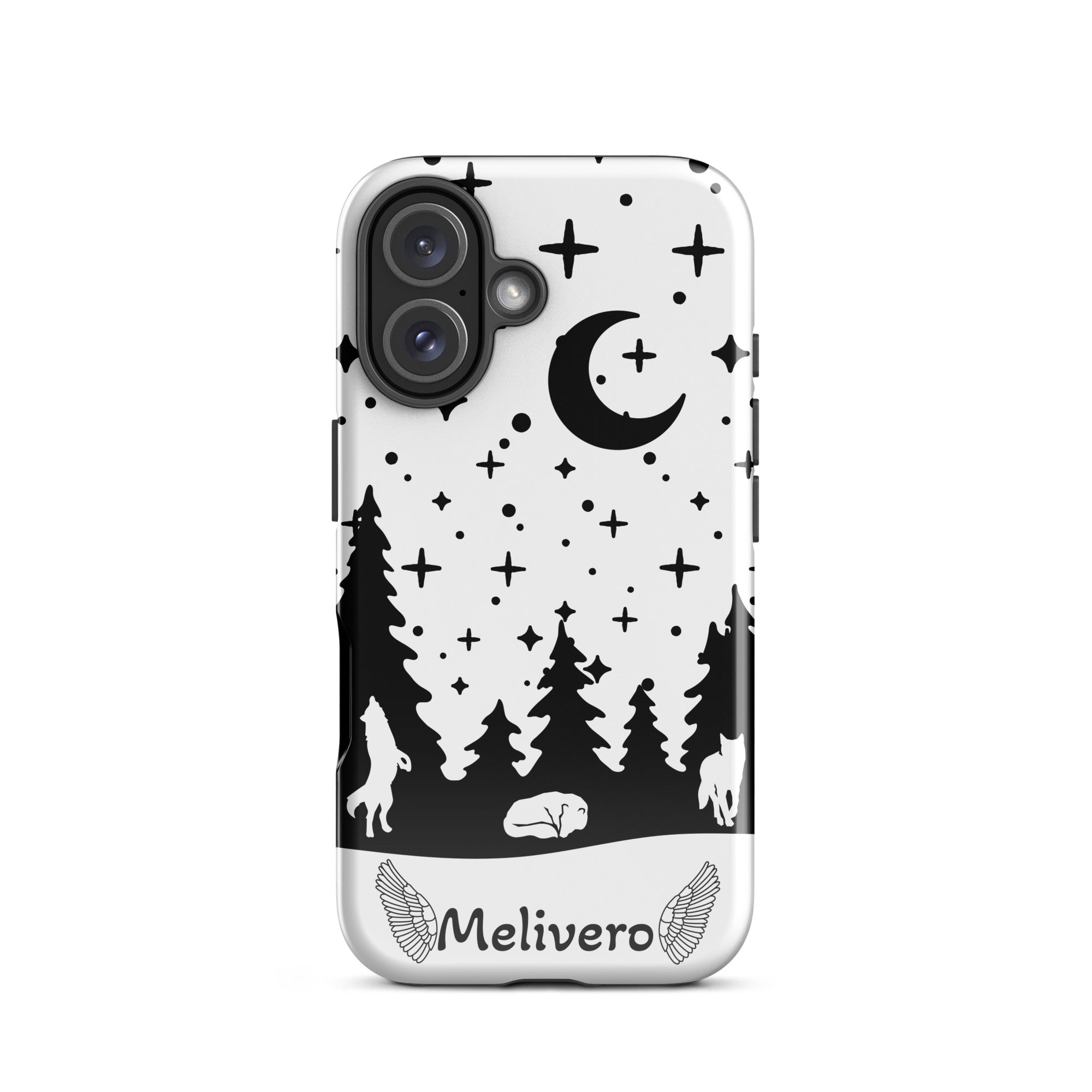 iPhone Hardcase Hülle – 2-lagig PC+TPU, iPhone 11–17 Pro Max | Melivero iPhone 16 Melivero