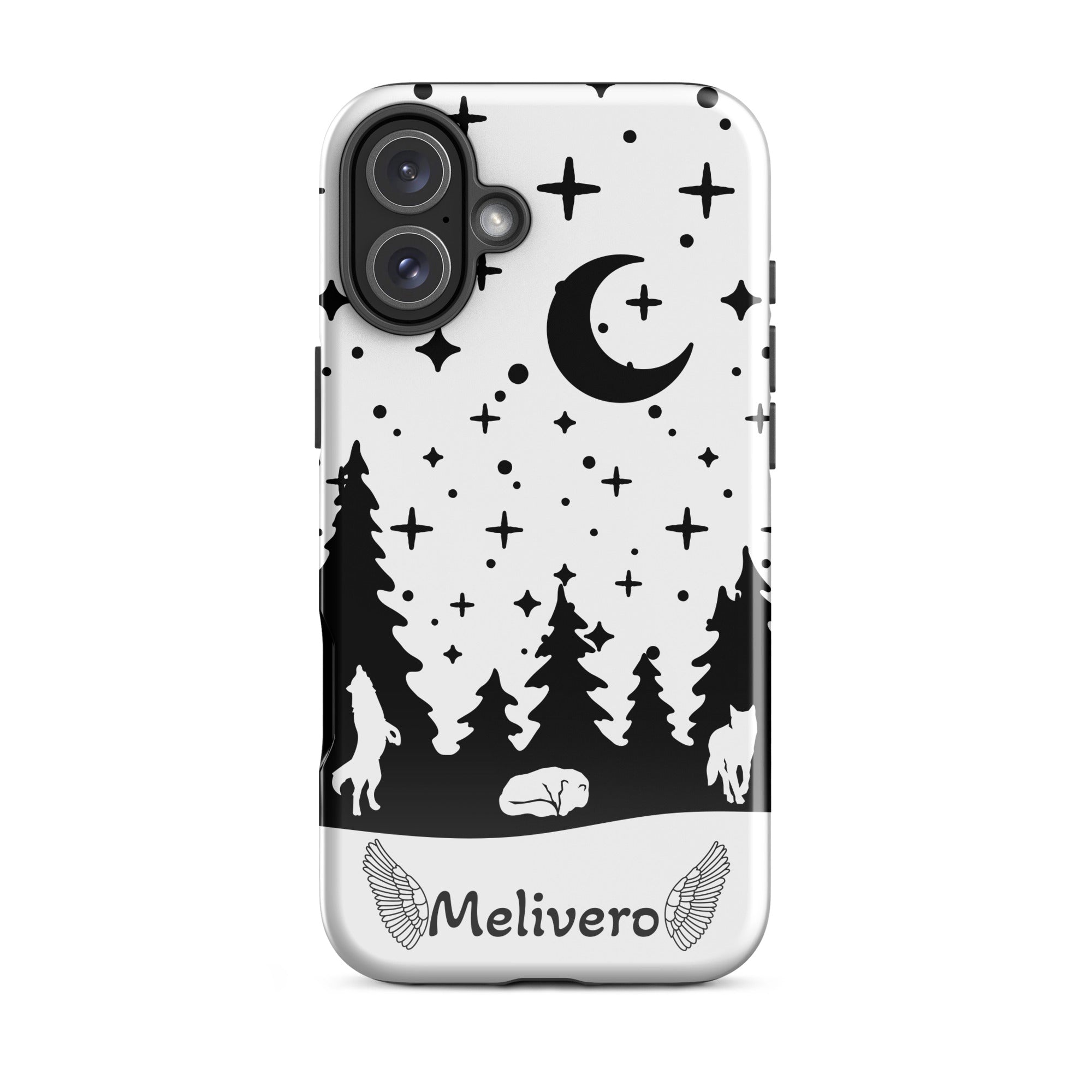 iPhone Hardcase Hülle – 2-lagig PC+TPU, iPhone 11–17 Pro Max | Melivero iPhone 16 Plus Melivero