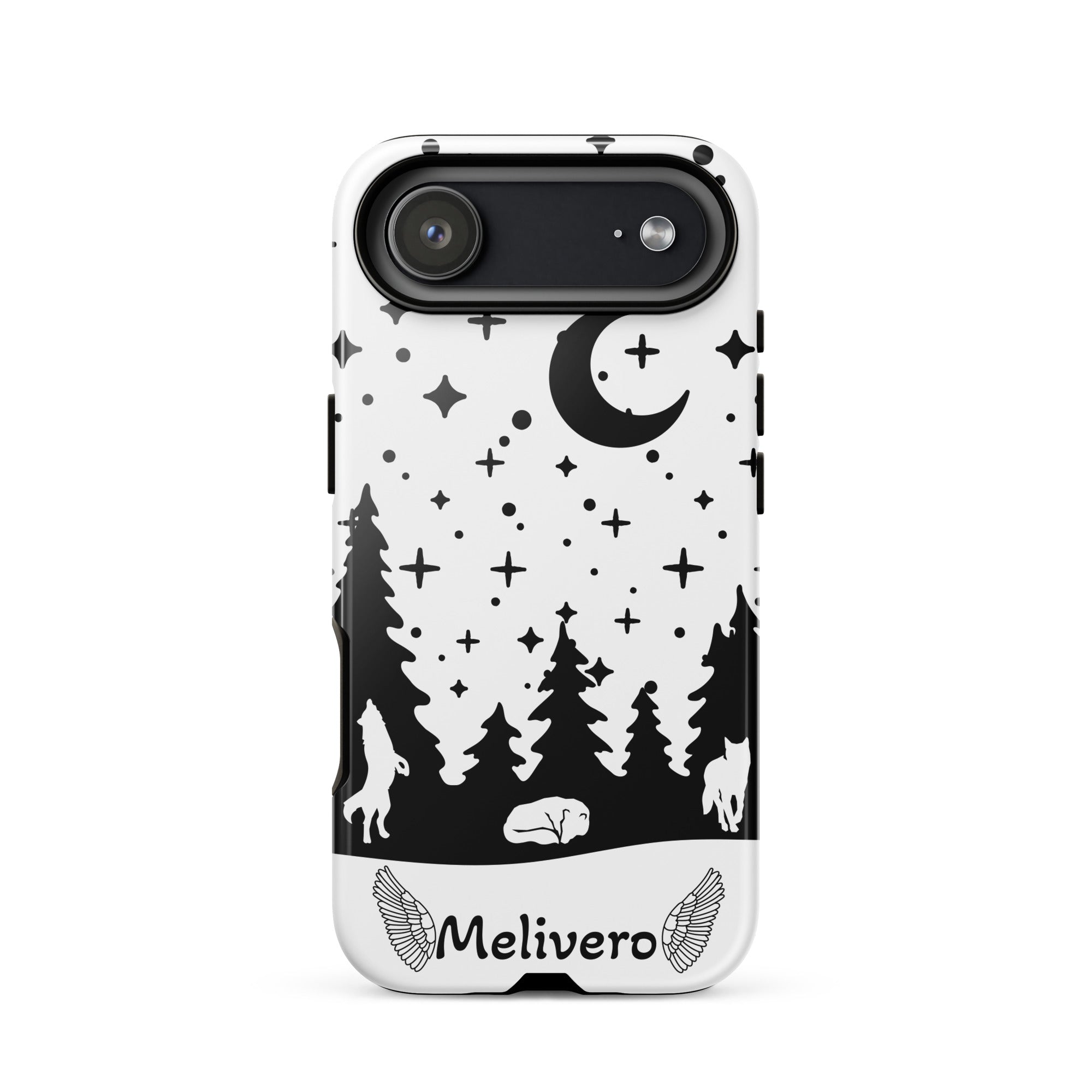 iPhone Hardcase Hülle – 2-lagig PC+TPU, iPhone 11–17 Pro Max | Melivero iPhone 17 Air Melivero
