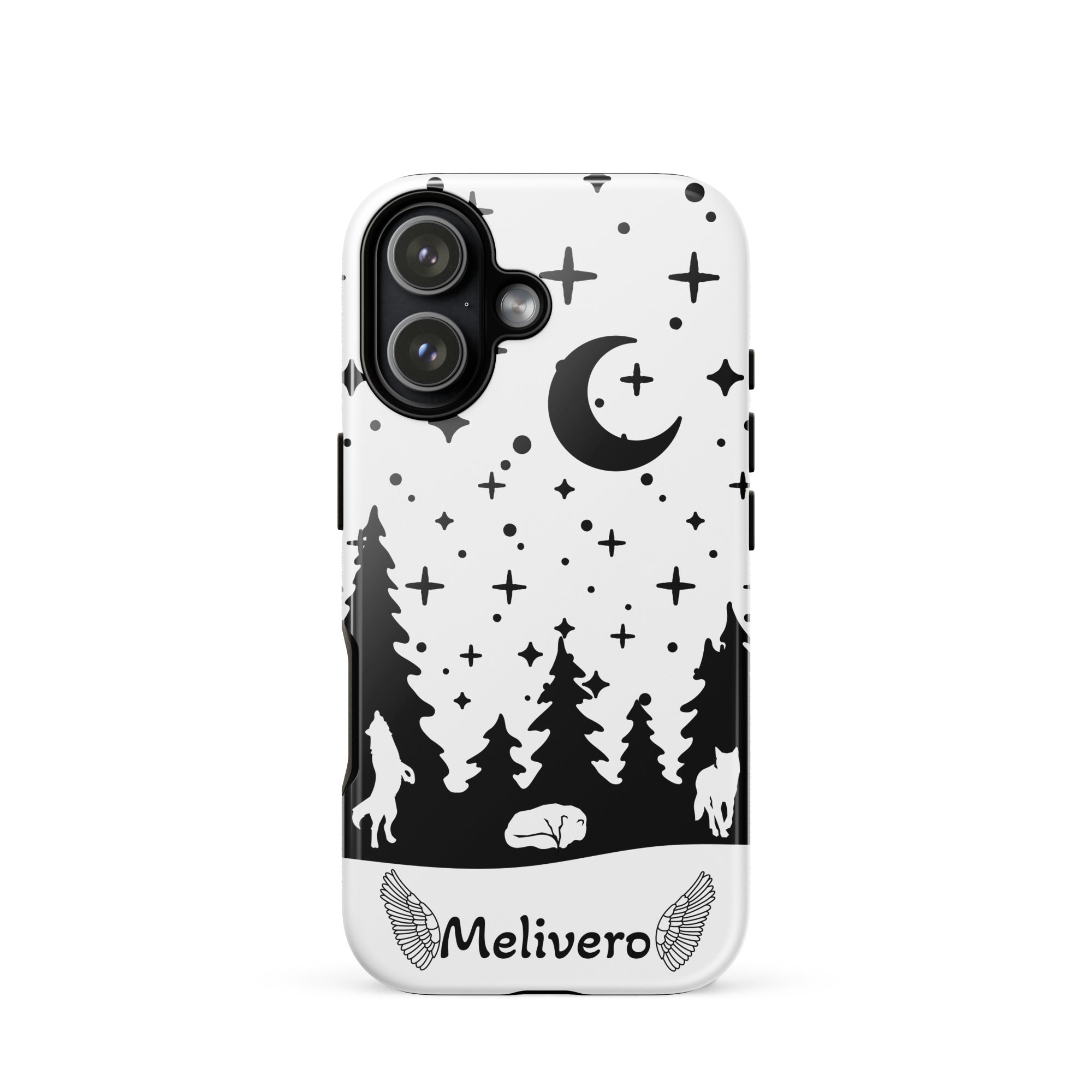iPhone Hardcase Hülle – 2-lagig PC+TPU, iPhone 11–17 Pro Max | Melivero iPhone 17 Melivero