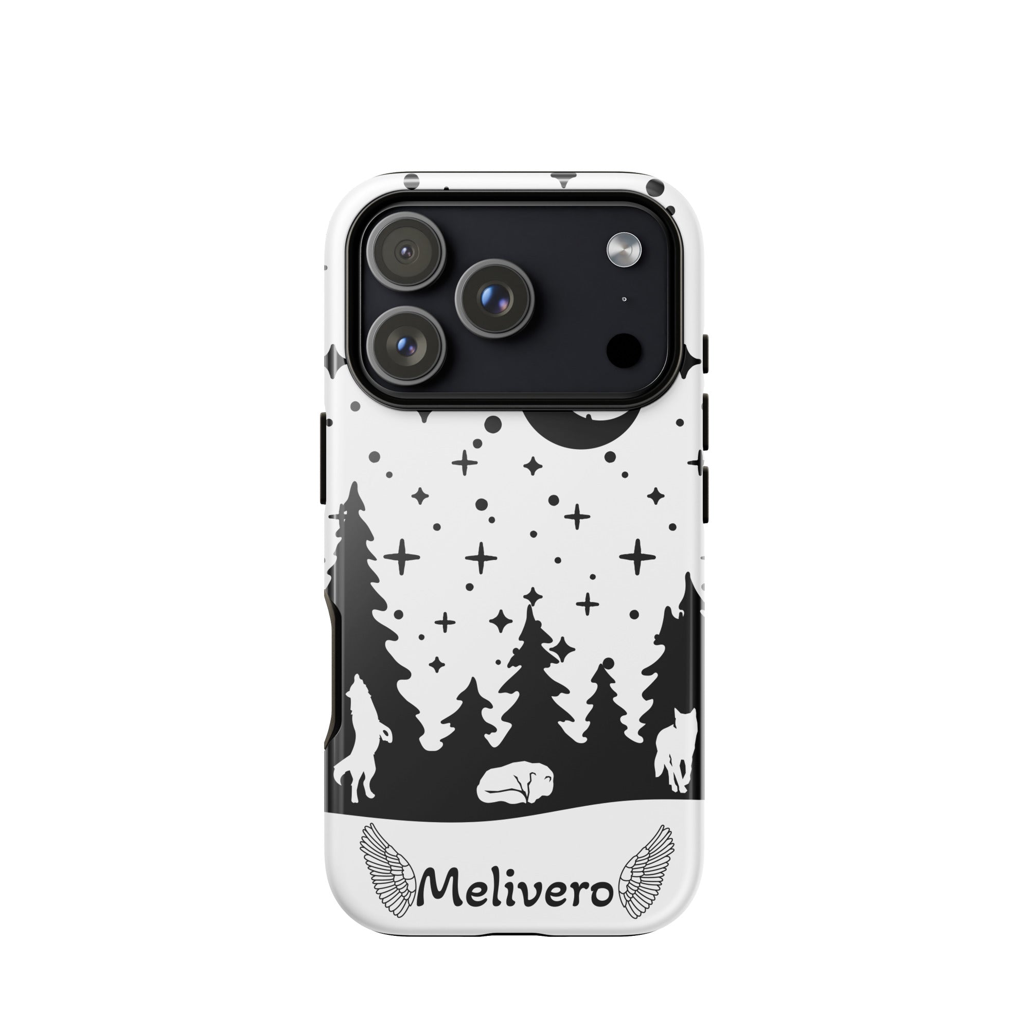 iPhone Hardcase Hülle – 2-lagig PC+TPU, iPhone 11–17 Pro Max | Melivero iPhone 17 Pro Melivero