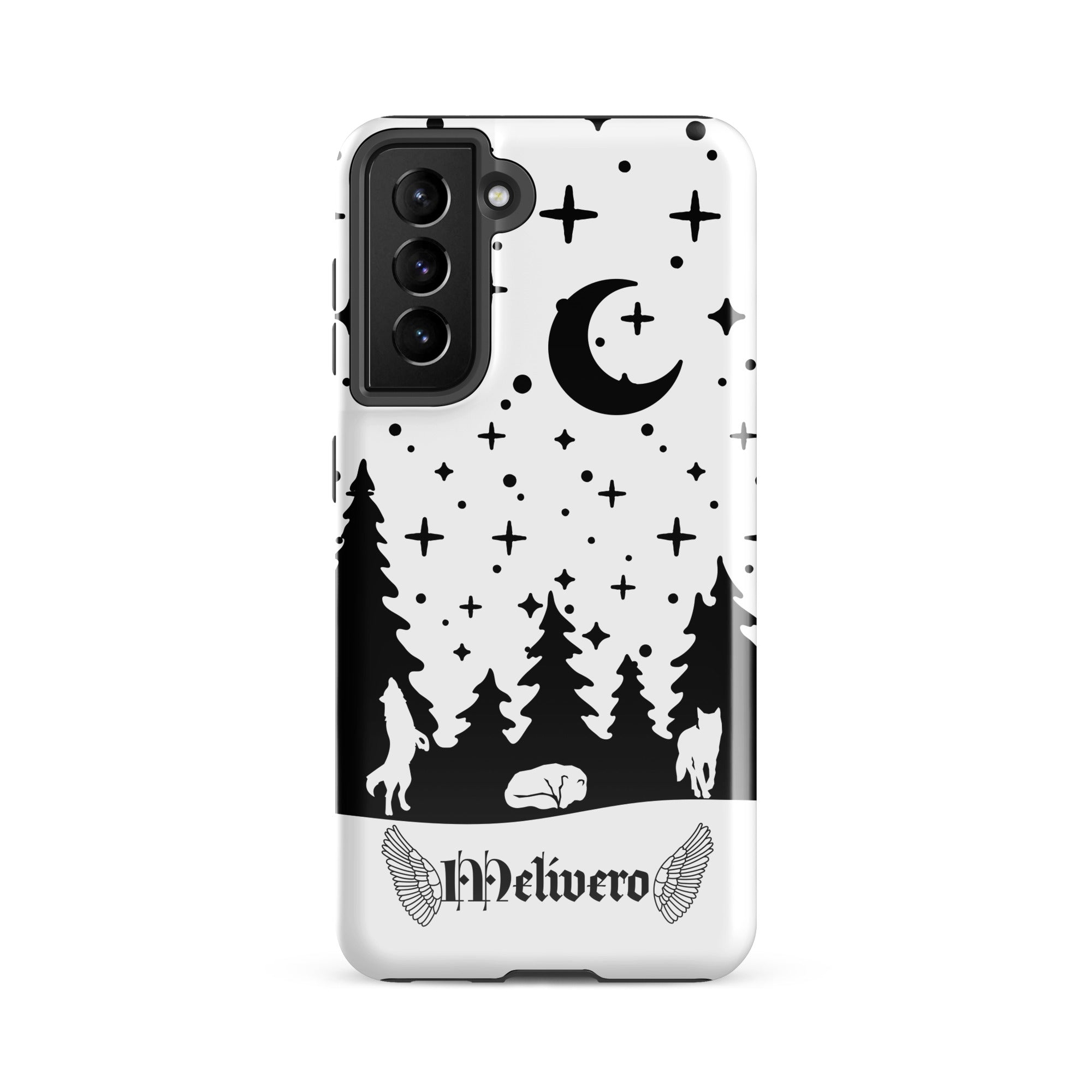 Samsung Galaxy Hardcase Hülle – Stoßfest, 2-lagig, S20–S25 | Melivero Samsung Galaxy S21 FE Melivero