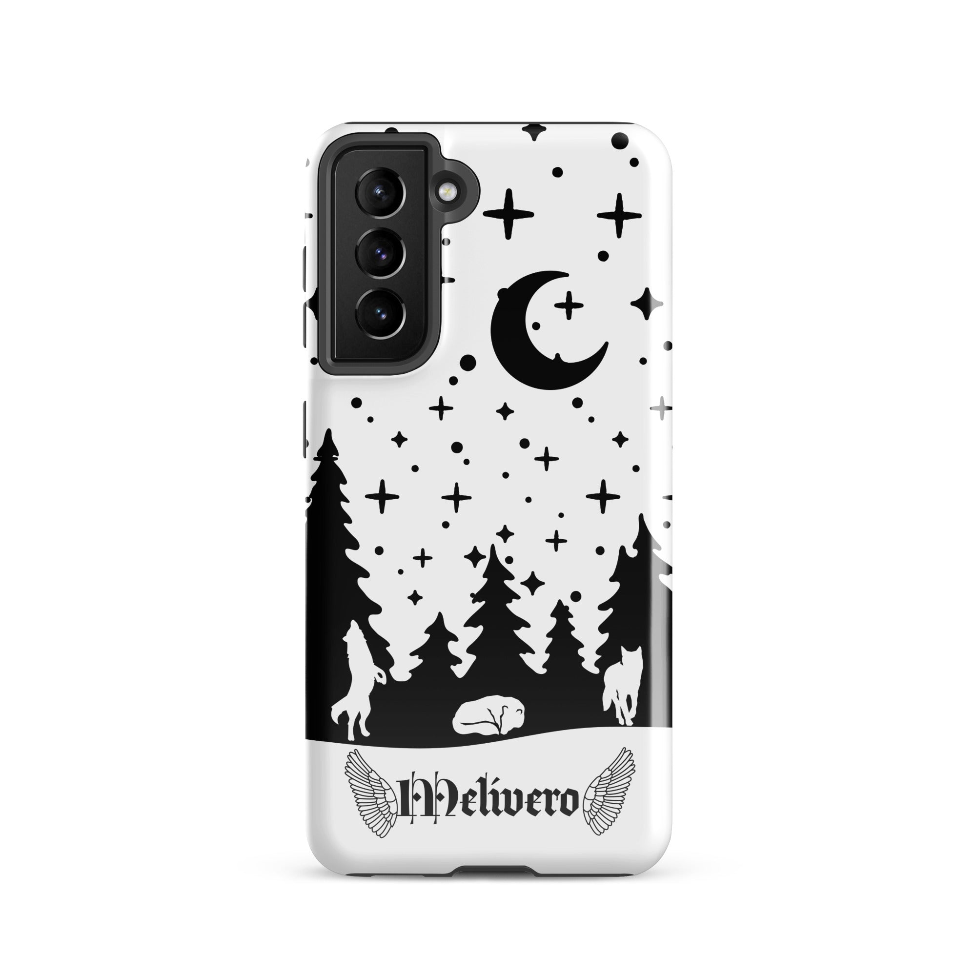 Samsung Galaxy Hardcase Hülle – Stoßfest, 2-lagig, S20–S25 | Melivero Samsung Galaxy S21 Melivero