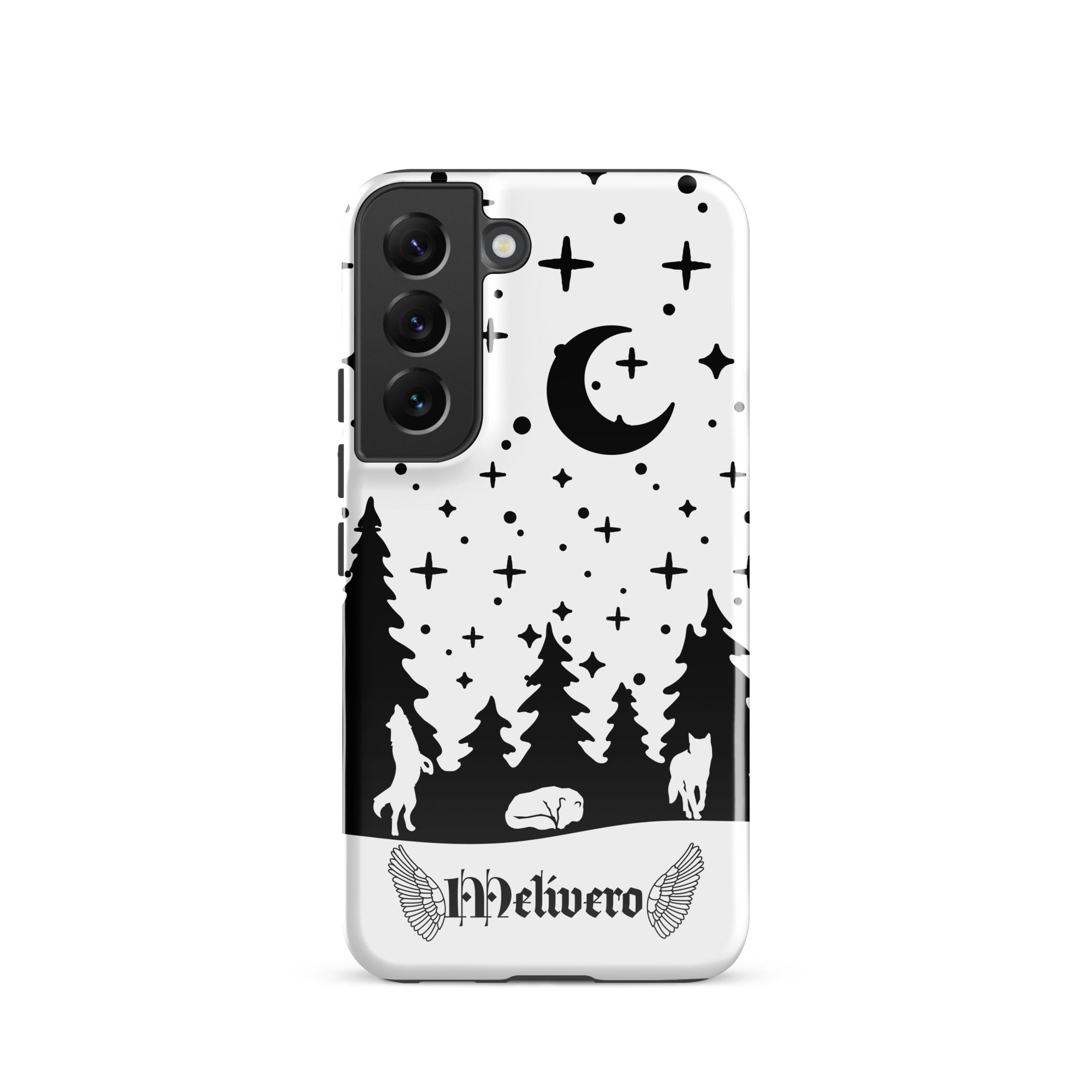 Samsung Galaxy Hardcase Hülle – Stoßfest, 2-lagig, S20–S25 | Melivero Samsung Galaxy S22 Melivero