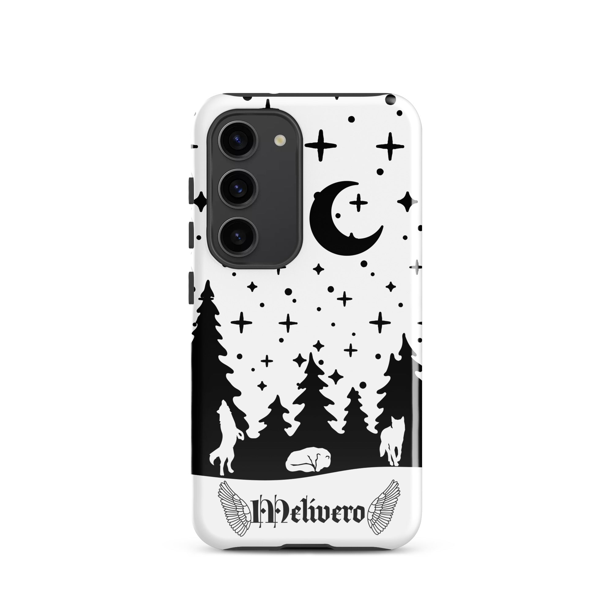 Samsung Galaxy Hardcase Hülle – Stoßfest, 2-lagig, S20–S25 | Melivero Samsung Galaxy S23 Melivero