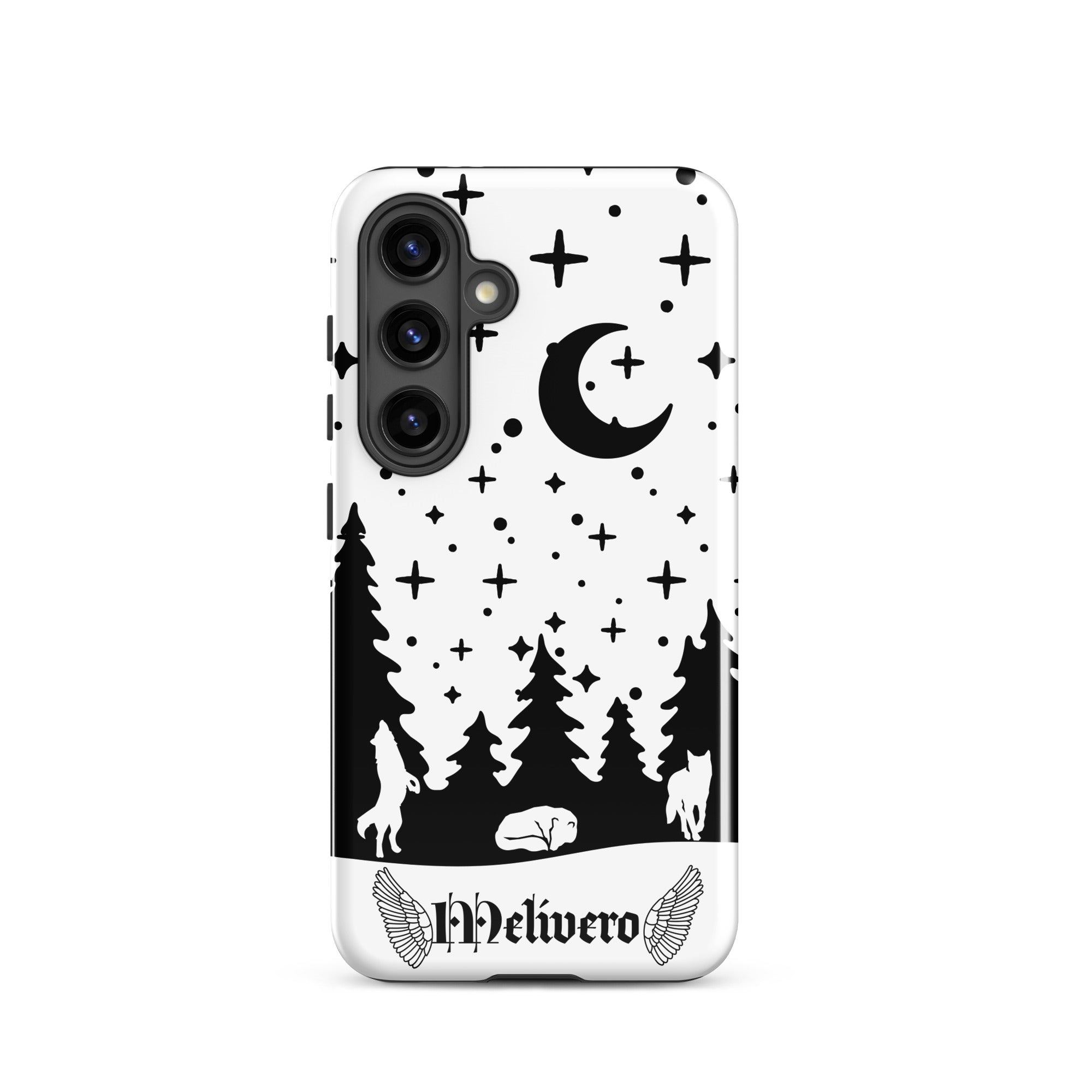 Samsung Galaxy Hardcase Hülle – Stoßfest, 2-lagig, S20–S25 | Melivero Samsung Galaxy S24 Melivero
