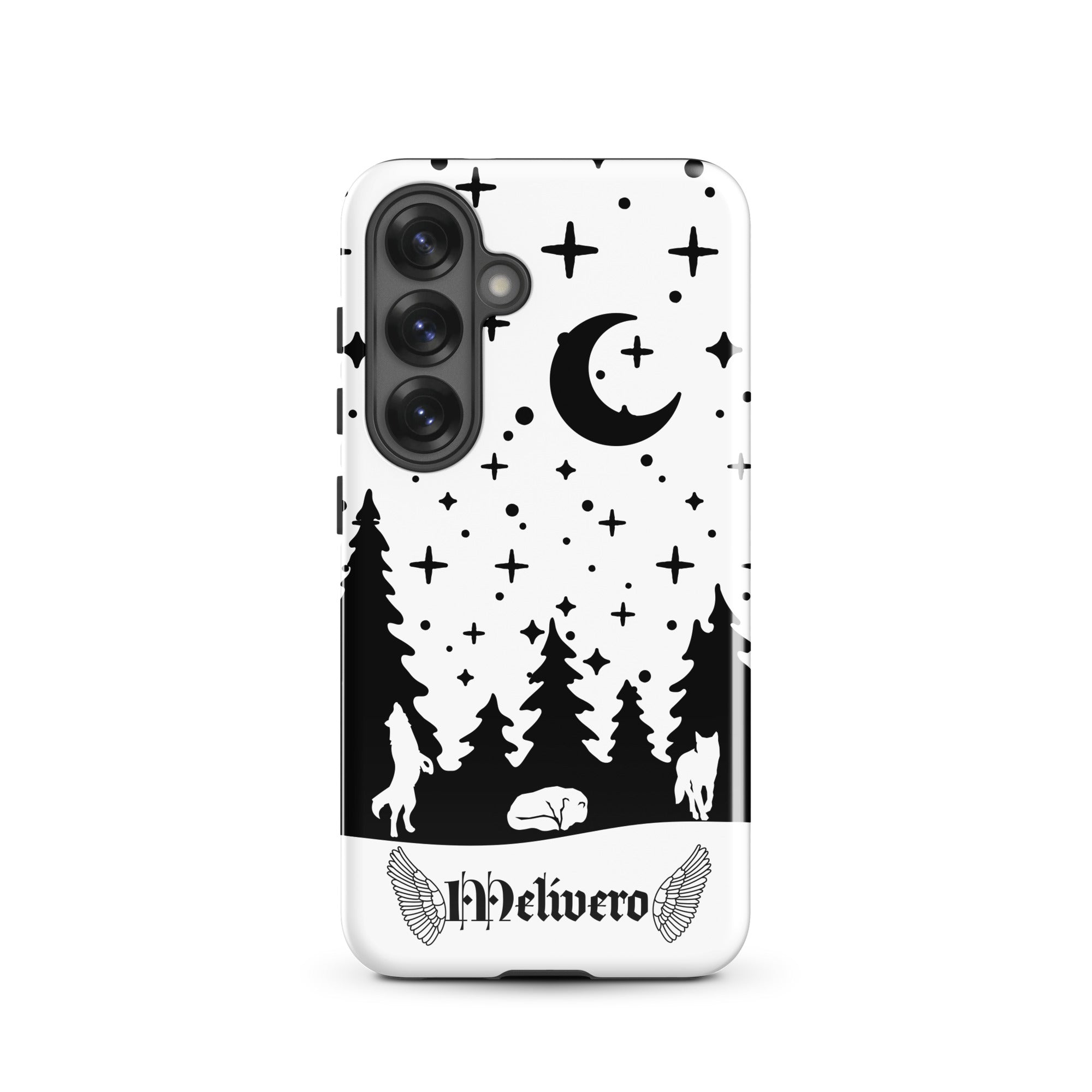 Samsung Galaxy Hardcase Hülle – Stoßfest, 2-lagig, S20–S25 | Melivero Samsung Galaxy S25 Melivero