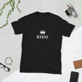 Unisex T-Shirt Baumwolle – Weich, Bequem & 12 Farben | Melivero Schwarz Melivero