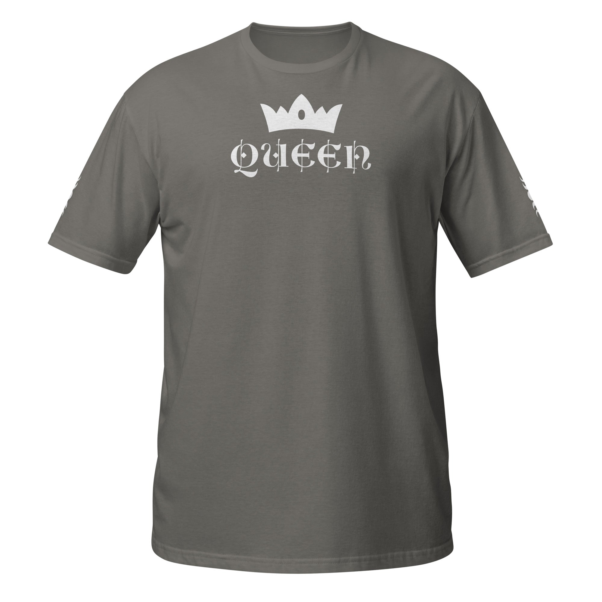Unisex T-Shirt Baumwolle – 12 Farben, S–3XL | Melivero Holzkohle Melivero