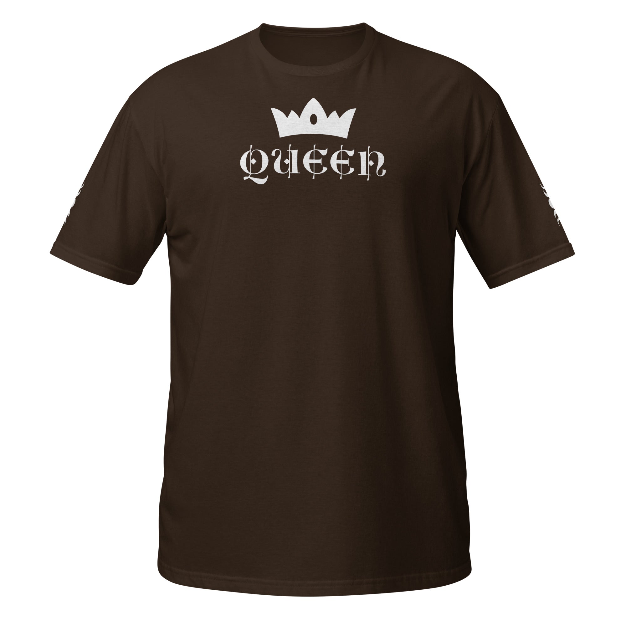 Unisex T-Shirt Baumwolle – 12 Farben, S–3XL | Melivero Dunkle Schokolade Melivero