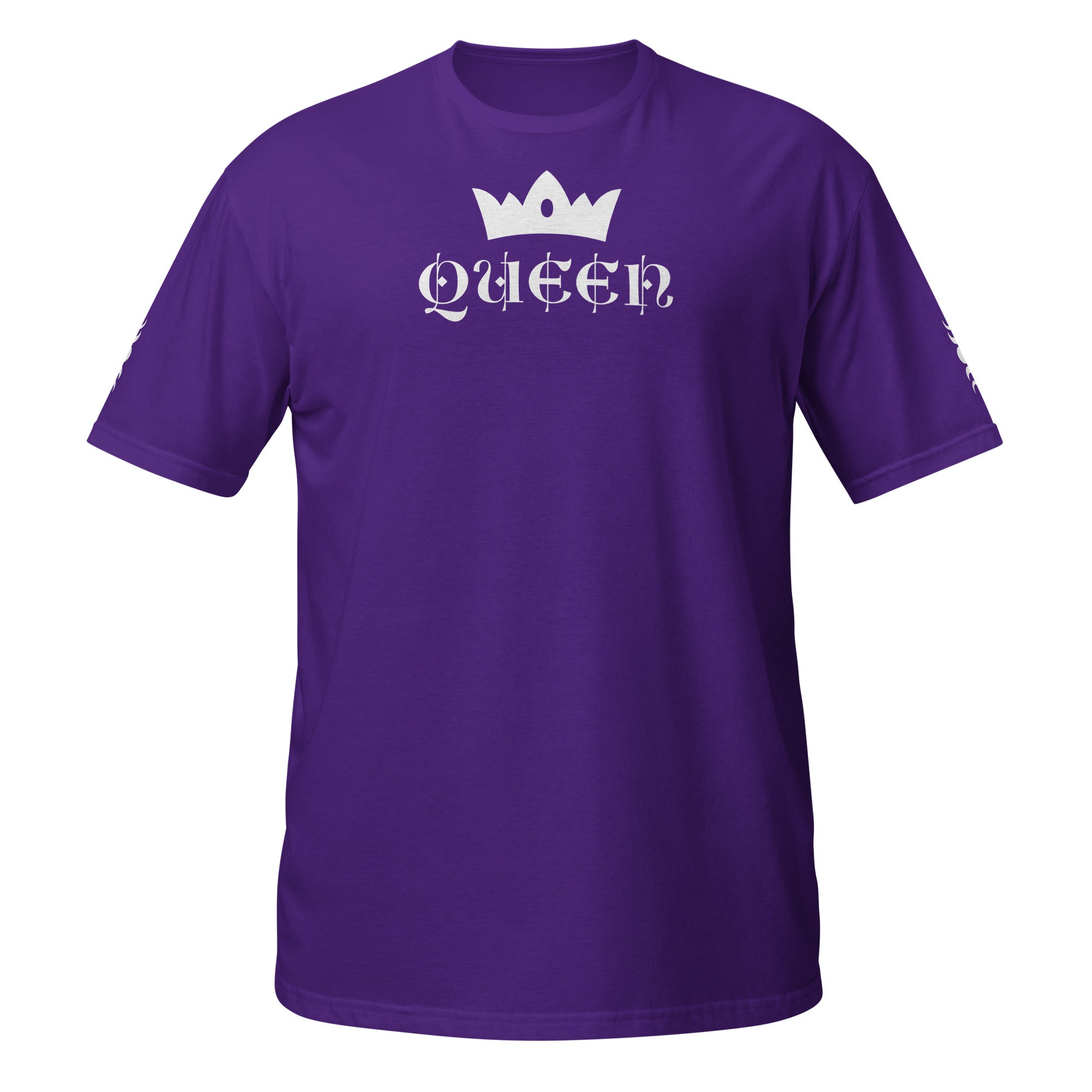 Unisex T-Shirt Baumwolle – 12 Farben, S–3XL | Melivero Lila Melivero