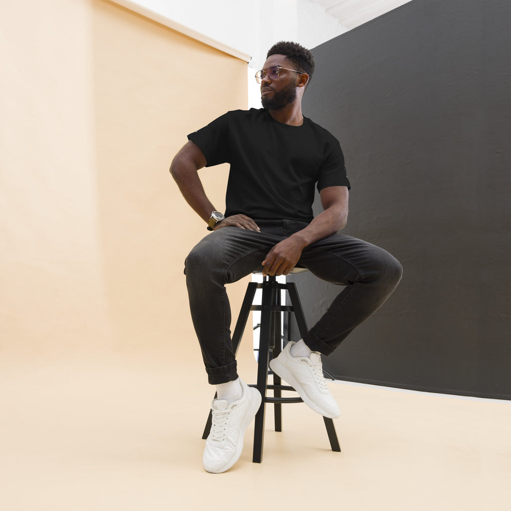 Unisex T-Shirt | 100% Baumwolle in satten Dunkeltönen S–2XL Melivero