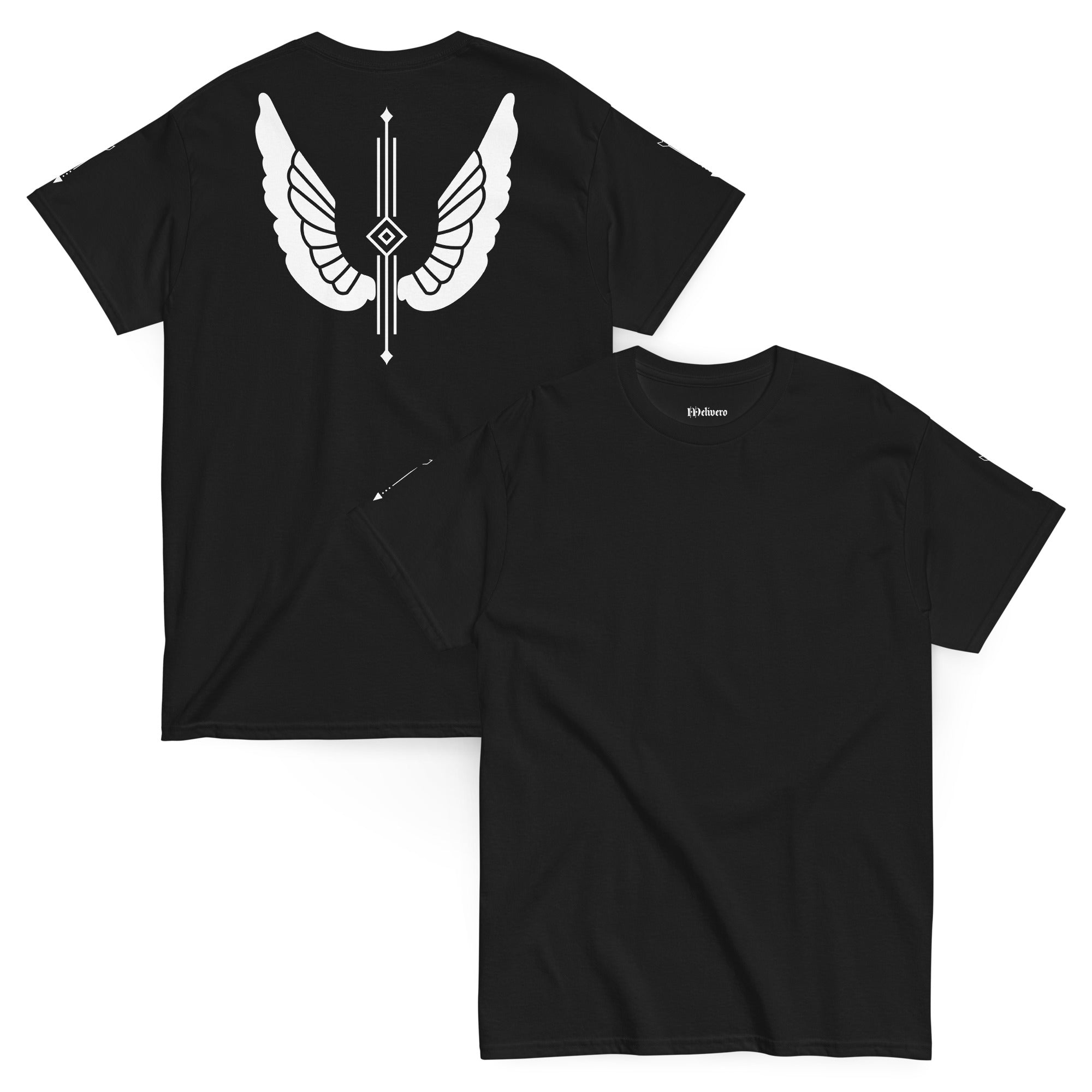 Unisex T-Shirt | 100% Baumwolle in satten Dunkeltönen S–2XL Melivero