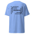 Klassisches Unisex T-Shirt – 9 Farben, S–5XL | Melivero Carolina-Blau Melivero