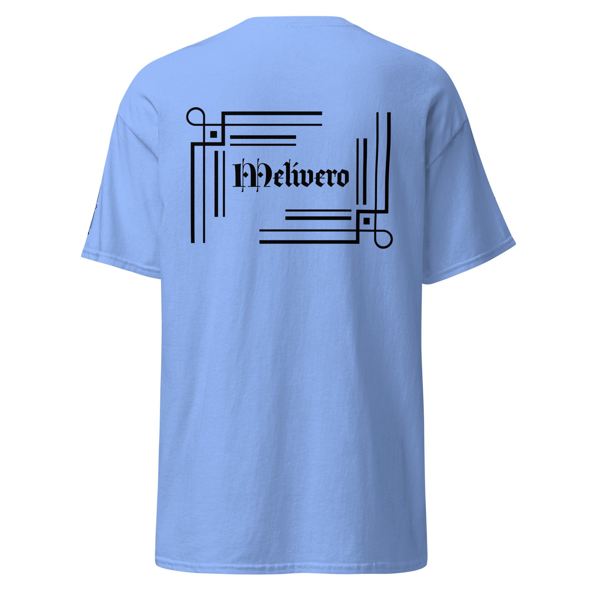 Klassisches Unisex T-Shirt – 9 Farben, S–5XL | Melivero Carolina-Blau Melivero