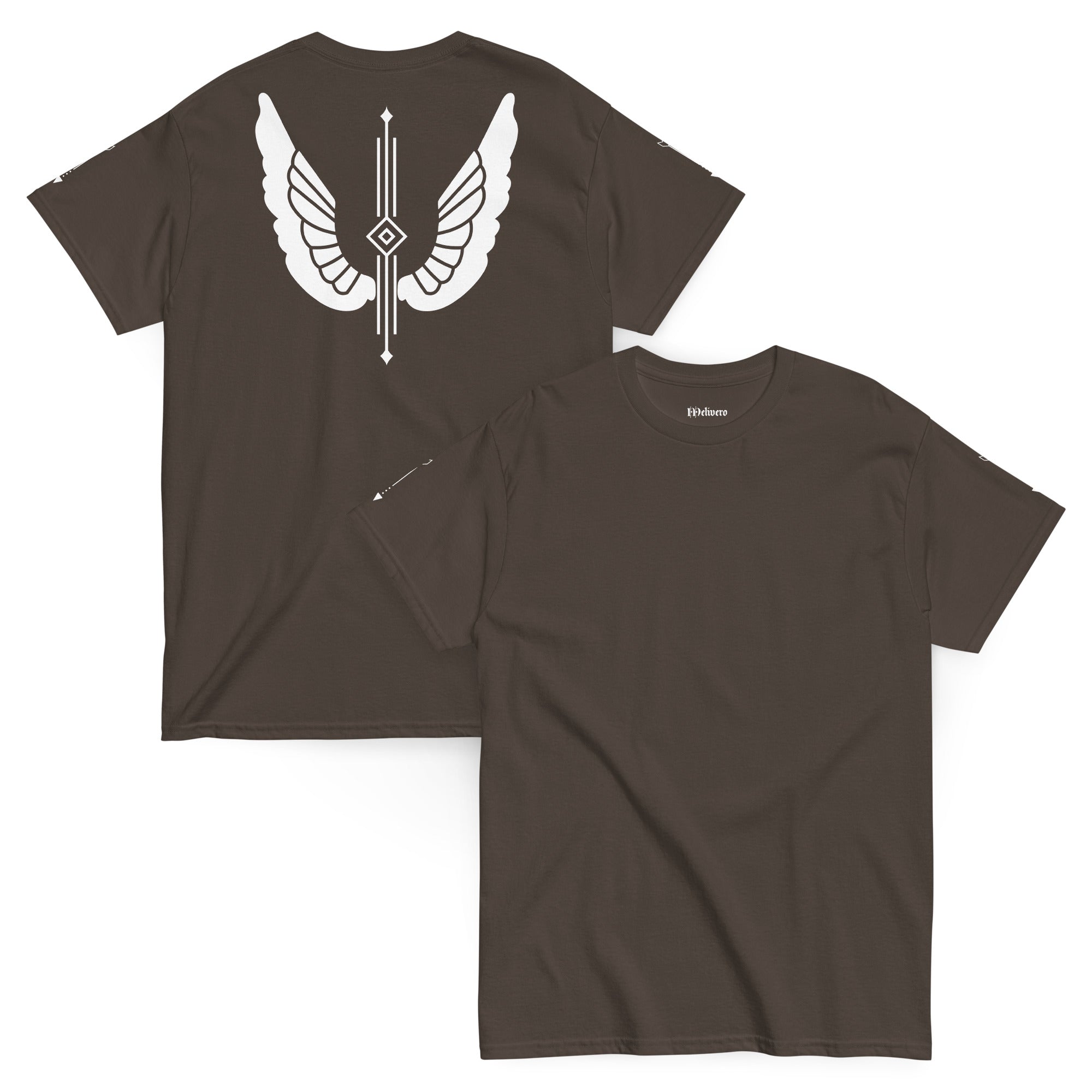 Unisex T-Shirt | 100% Baumwolle in satten Dunkeltönen S–2XL Melivero