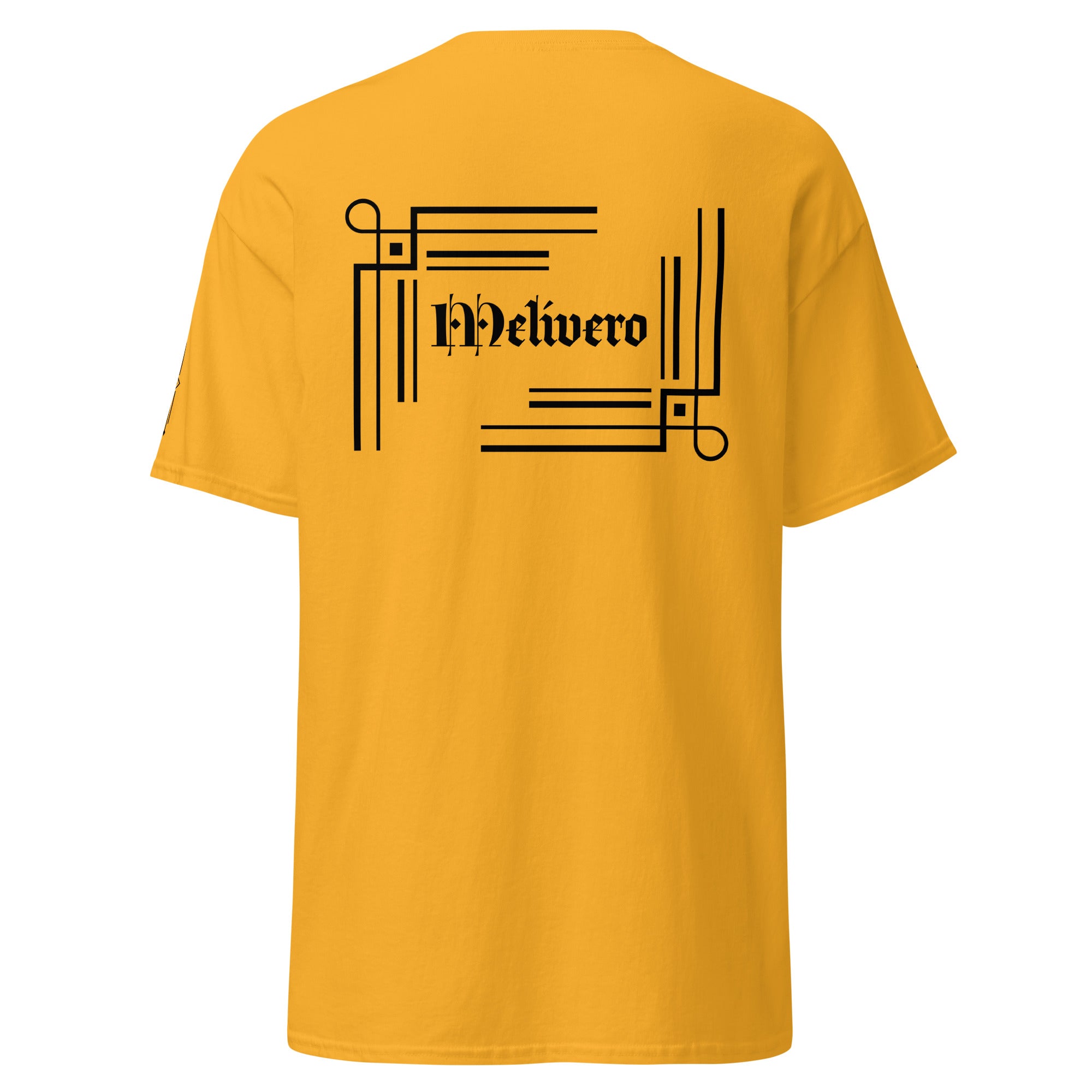 Klassisches Unisex T-Shirt – 9 Farben, S–5XL | Melivero Gold Melivero