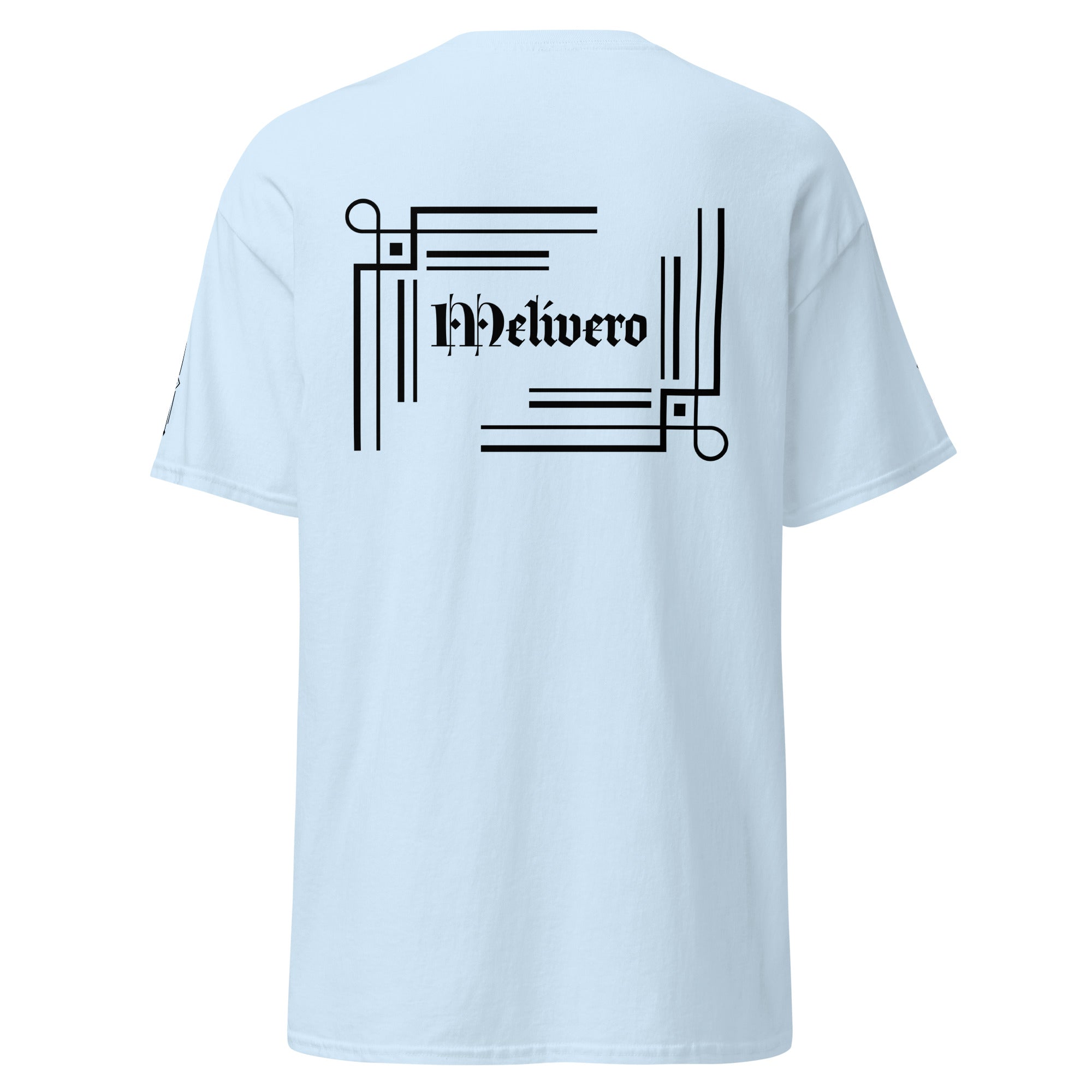 Klassisches Unisex T-Shirt – 9 Farben, S–5XL | Melivero Hellblau Melivero