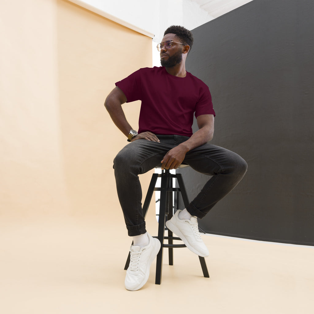 Unisex T-Shirt | 100% Baumwolle in satten Dunkeltönen S–2XL Melivero