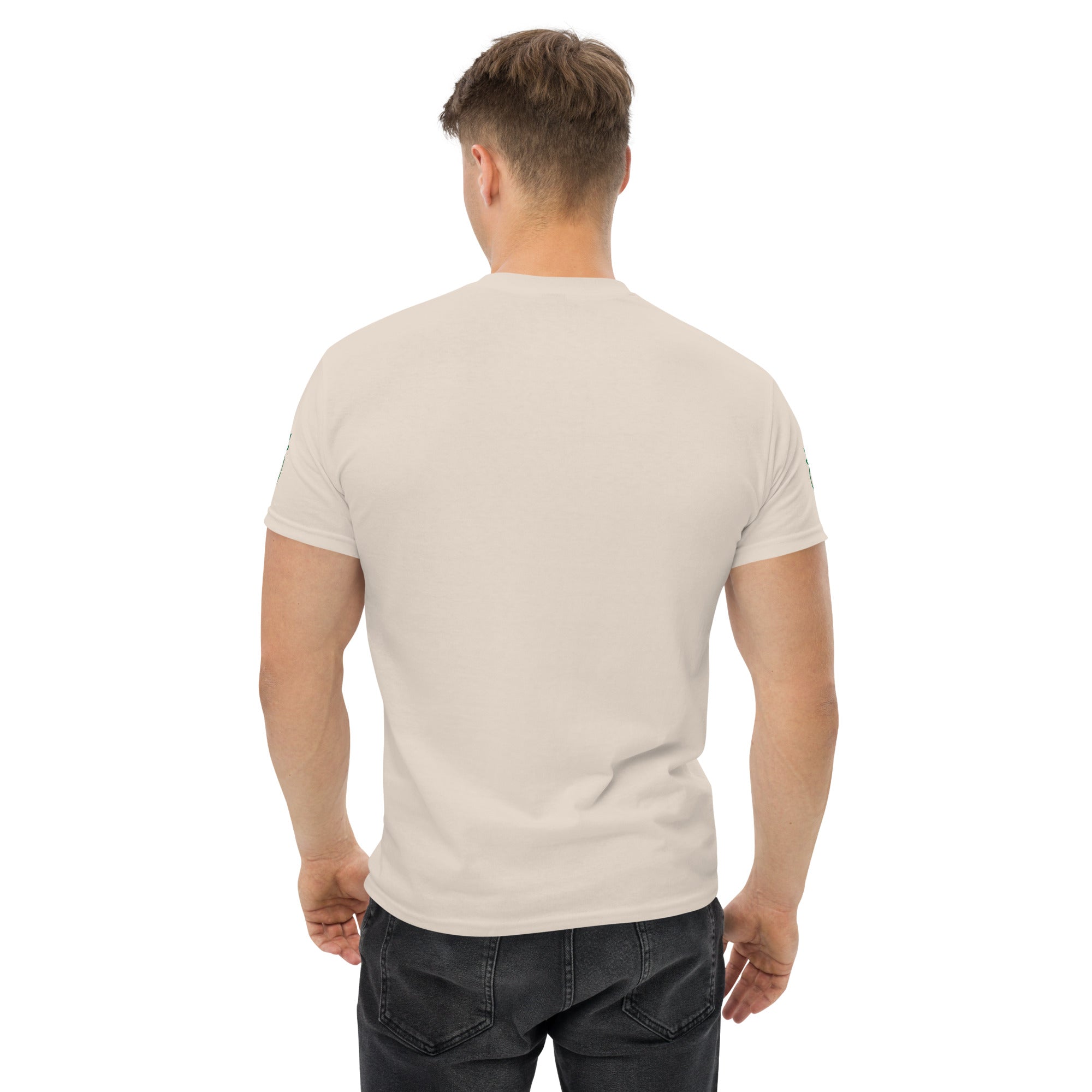 Klassisches Unisex T-Shirt – 100% Baumwolle in Sand, Natur & Weiß | Melivero Melivero