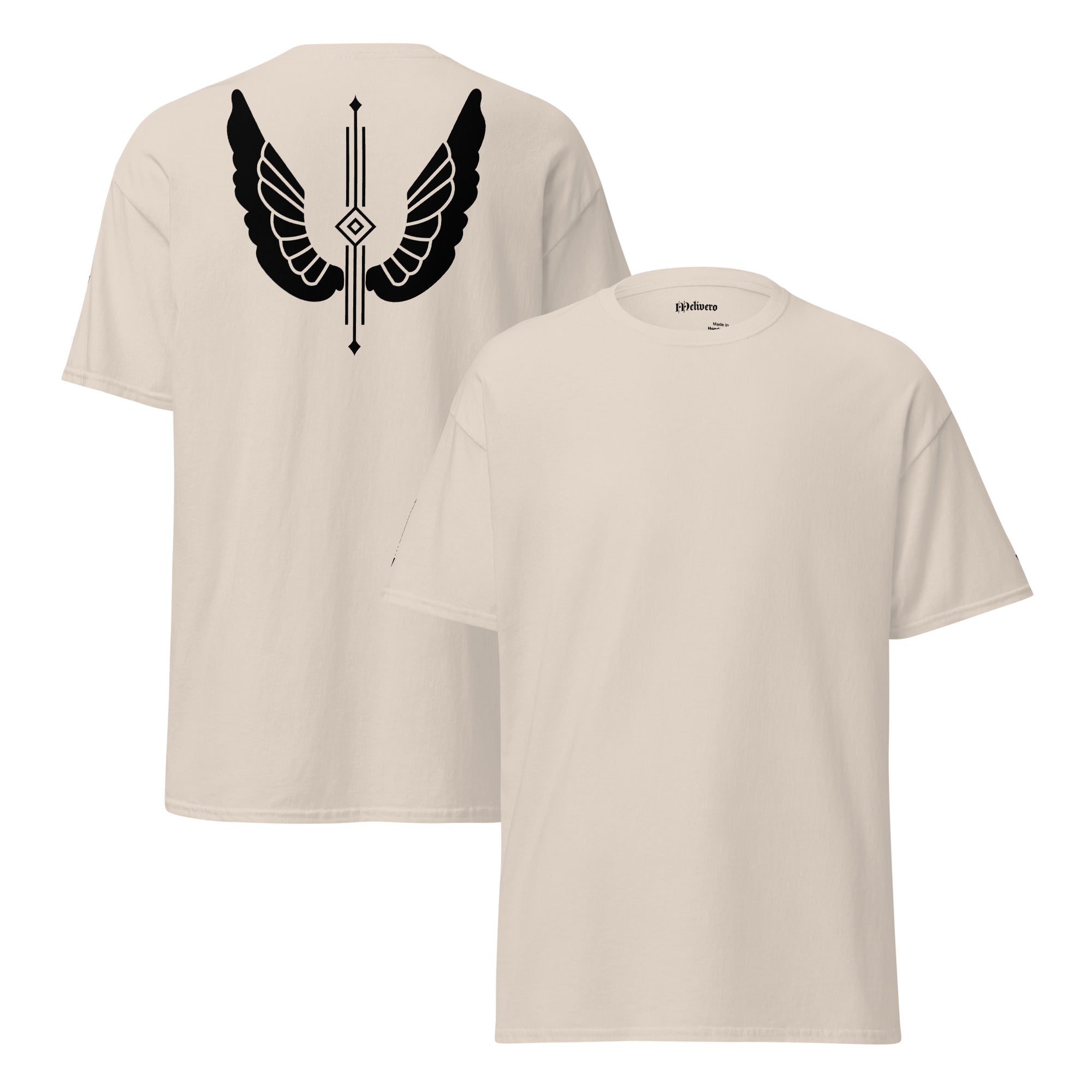 Unisex Basic T-Shirt | 100% Baumwolle Naturfarben ab 19,95 € Natürlich Melivero