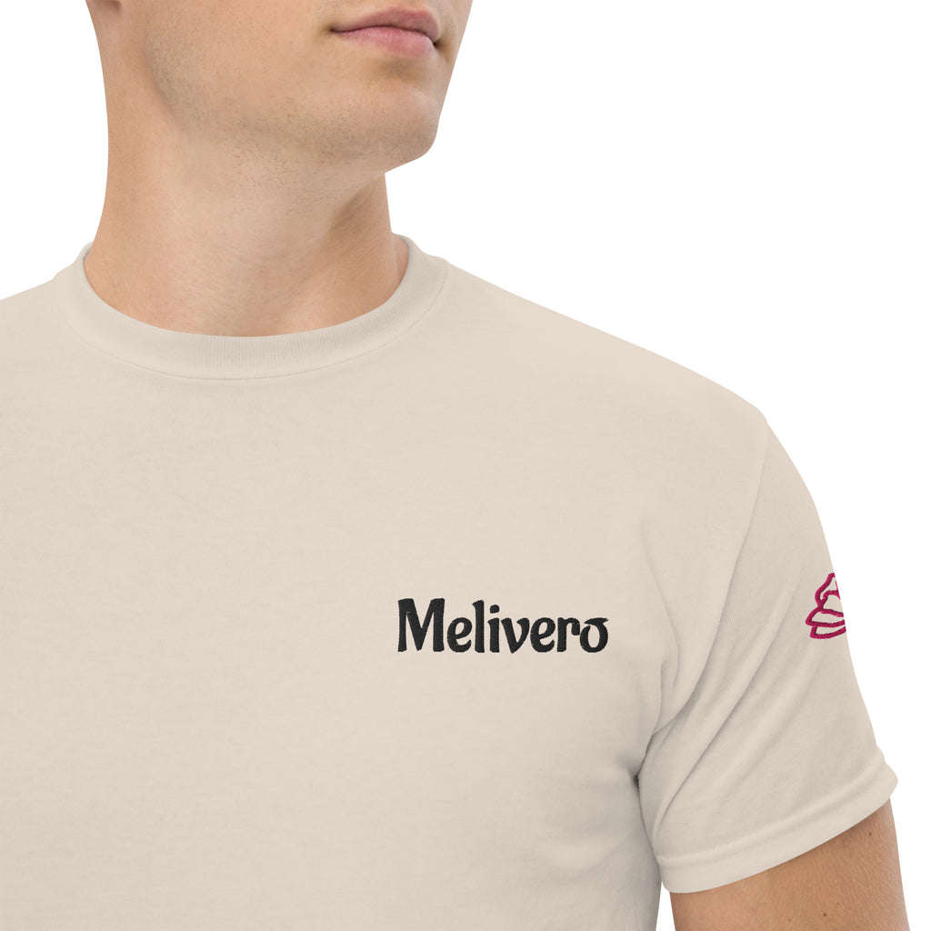 Klassisches Unisex T-Shirt – 100% Baumwolle in Sand, Natur & Weiß | Melivero Melivero