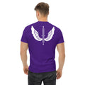 Unisex T-Shirt | 100% Baumwolle in kräftigen Farben S–3XL Lila Melivero
