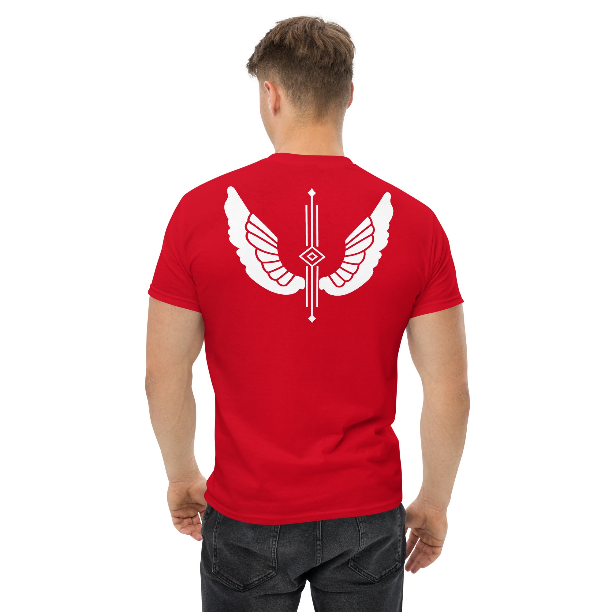 Unisex T-Shirt | 100% Baumwolle in kräftigen Farben S–3XL Rot Melivero