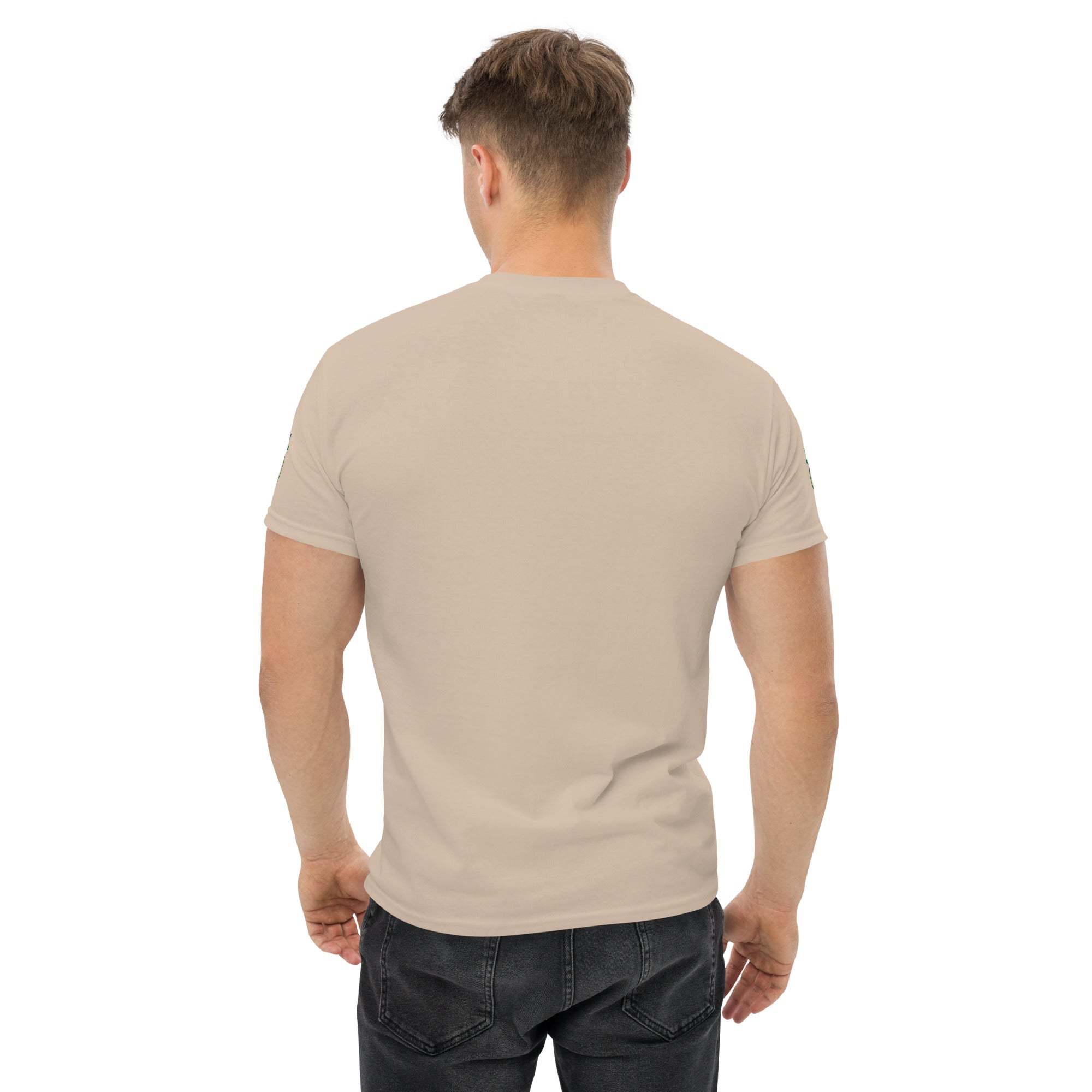Klassisches Unisex T-Shirt – 100% Baumwolle in Sand, Natur & Weiß | Melivero Melivero