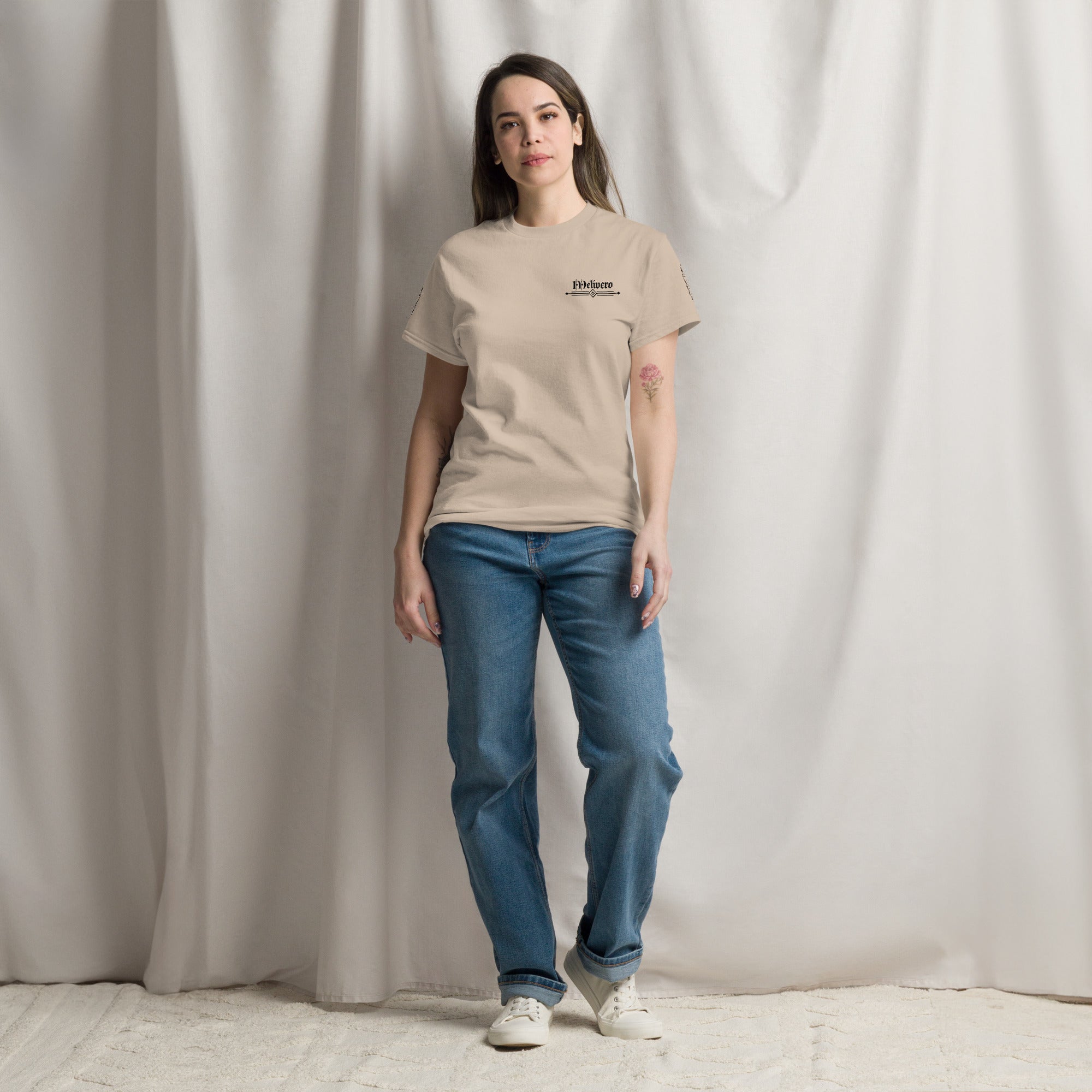 Klassisches Unisex T-Shirt | 100% Baumwolle Naturfarben S–5XL Melivero