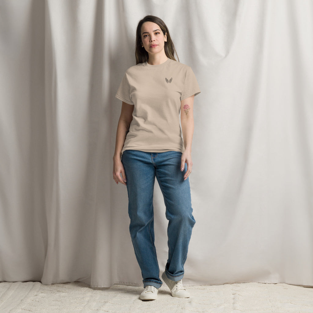 Klassisches Unisex T-Shirt | 100% Baumwolle in Naturfarben S–2XL Melivero