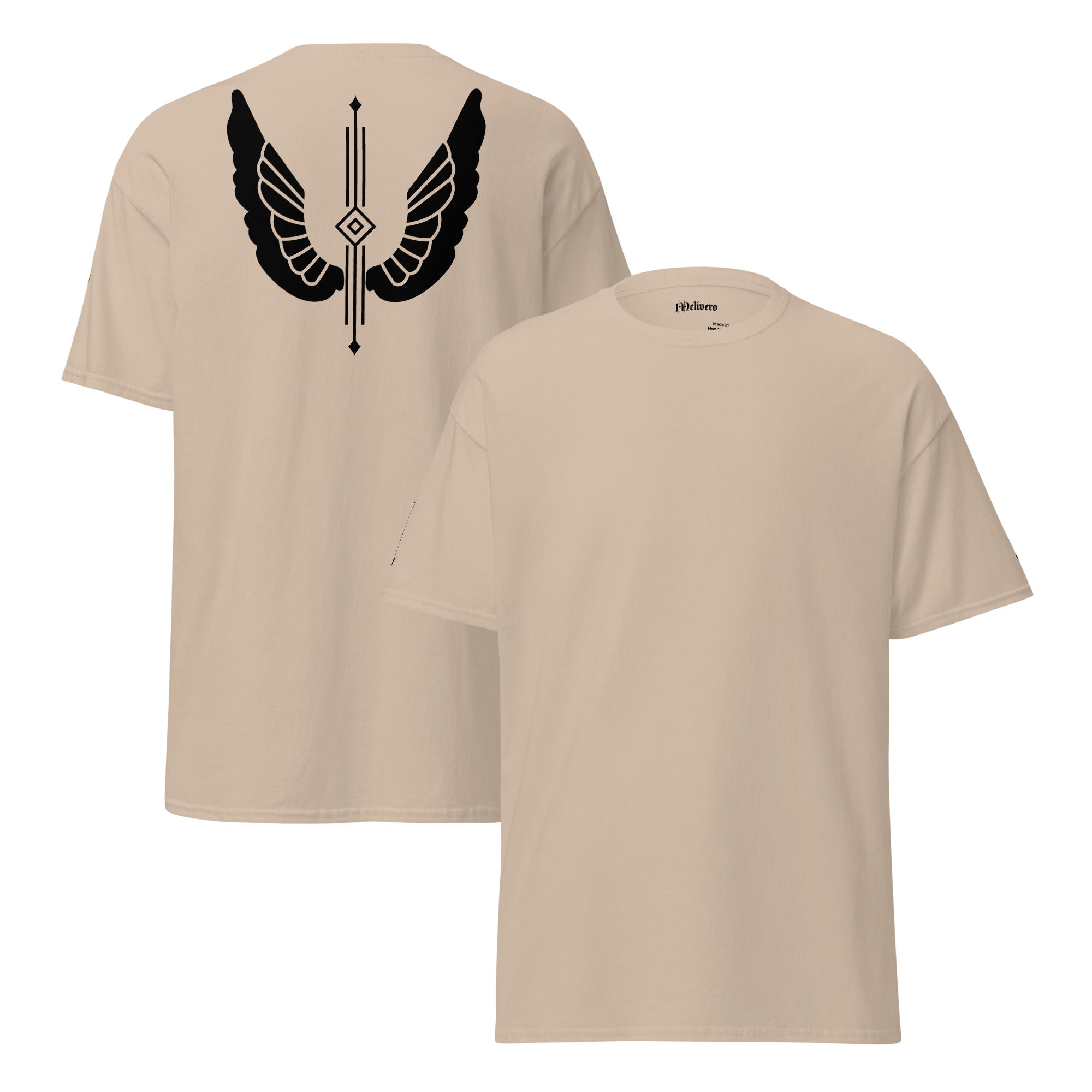 Unisex Basic T-Shirt | 100% Baumwolle Naturfarben ab 19,95 € Sand Melivero
