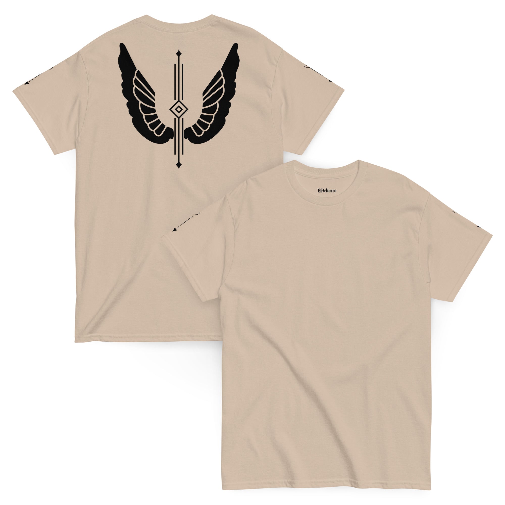 Unisex Basic T-Shirt | 100% Baumwolle Naturfarben ab 19,95 € Melivero