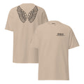 Klassisches Unisex T-Shirt | 100% Baumwolle Naturfarben S–5XL Sand Melivero