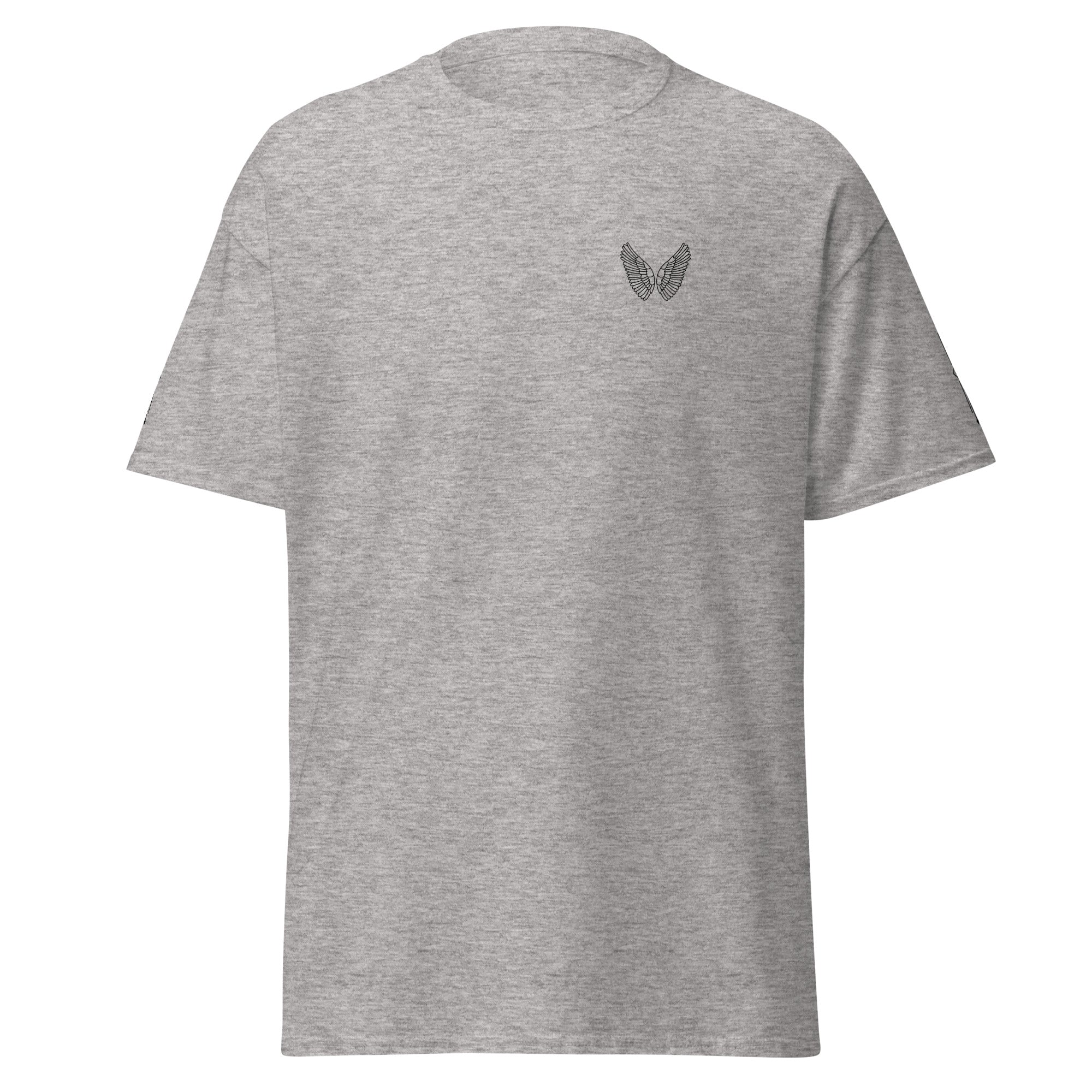 Melivero Classic T-Shirt Unisex – 100% Baumwolle | S bis 3XL Sportgrau Melivero