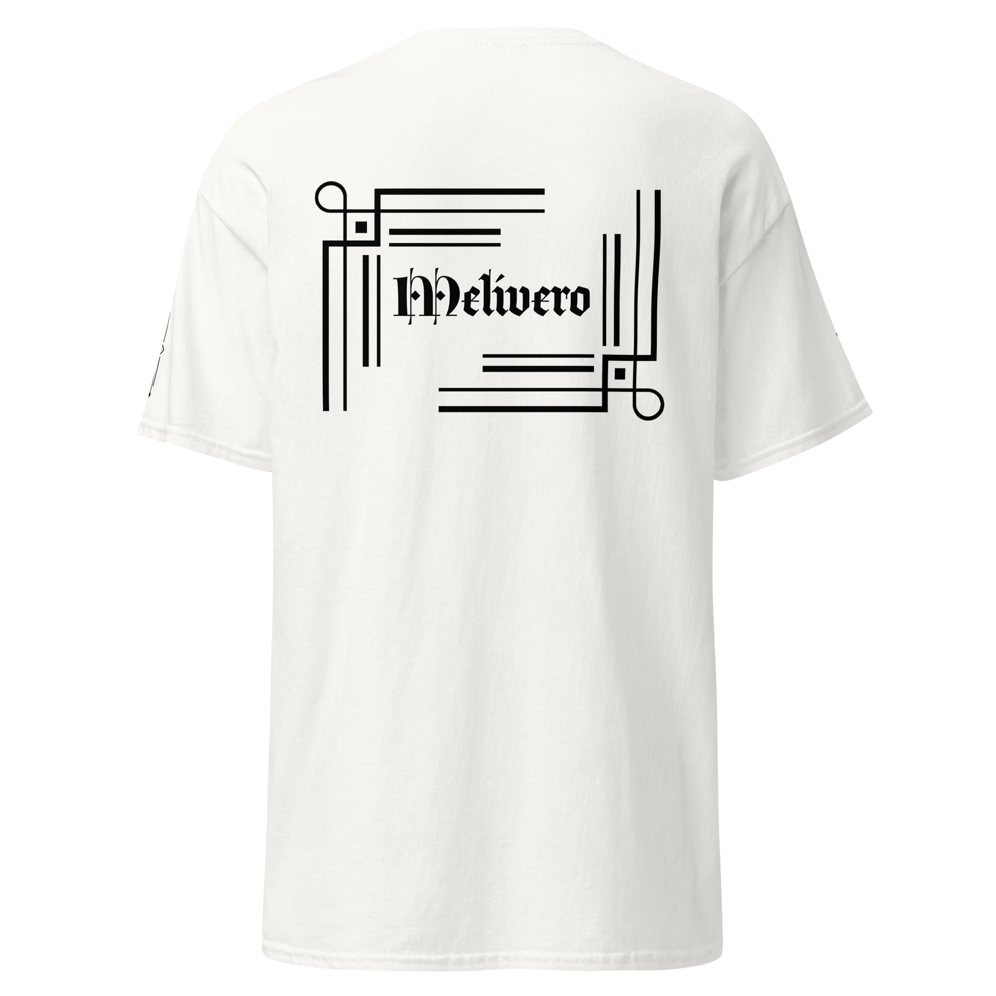 Klassisches Unisex T-Shirt – 9 Farben, S–5XL | Melivero Weiß Melivero